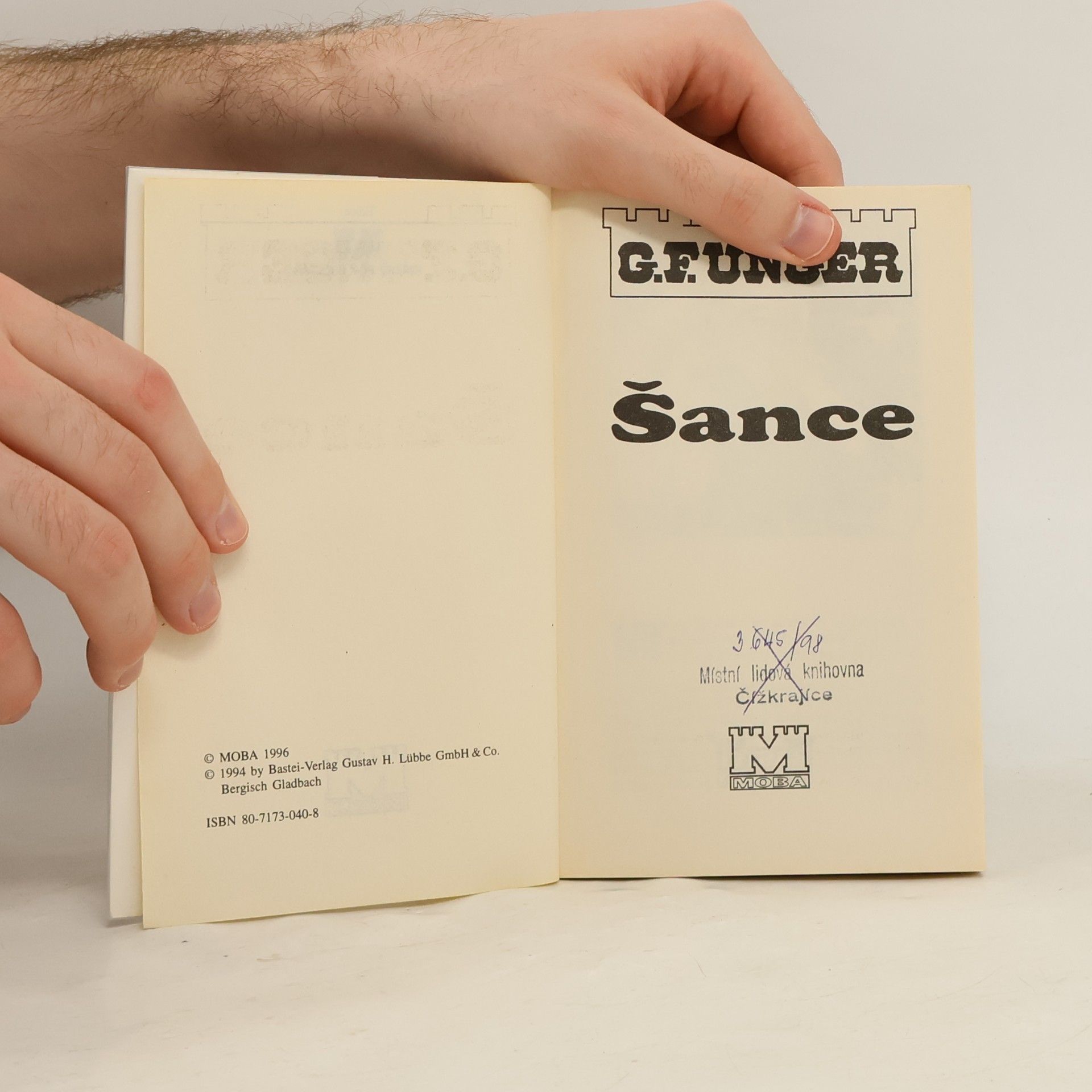 Gert Fritz Unger Šance