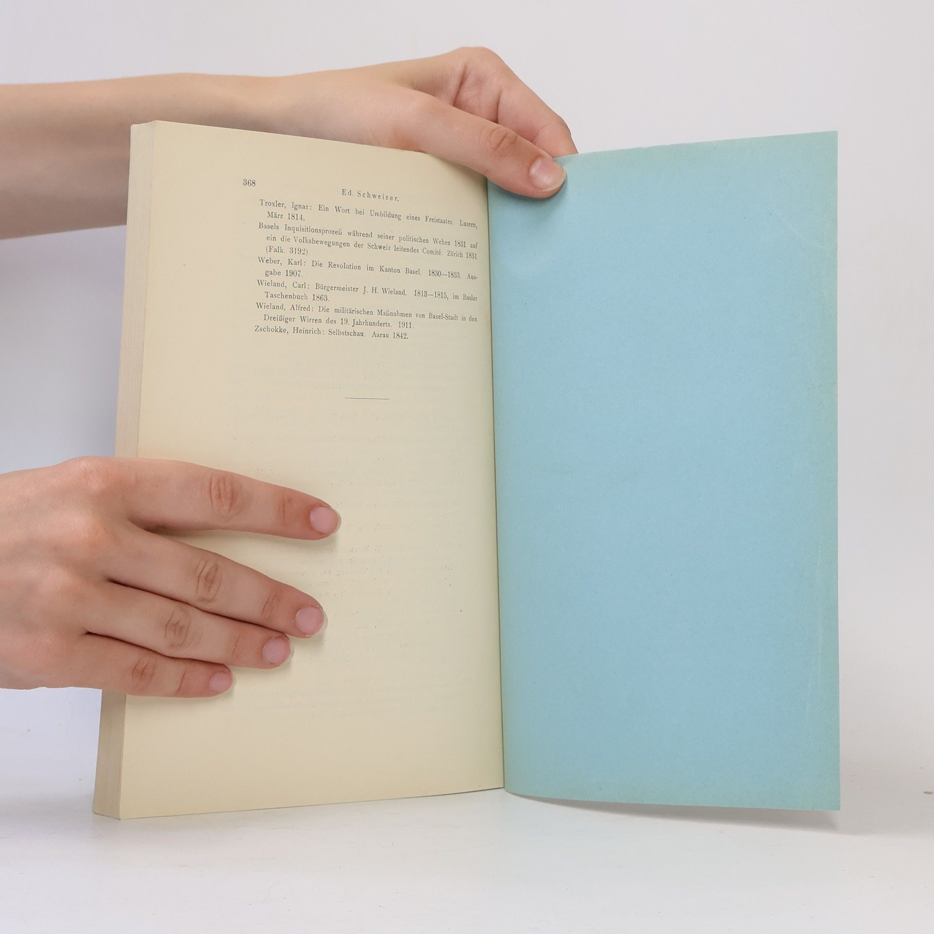 Autorenkollektiv Sonderdruck aus der Basler Zeitschrift für Geschichte und Altertumskunde 30. Band.