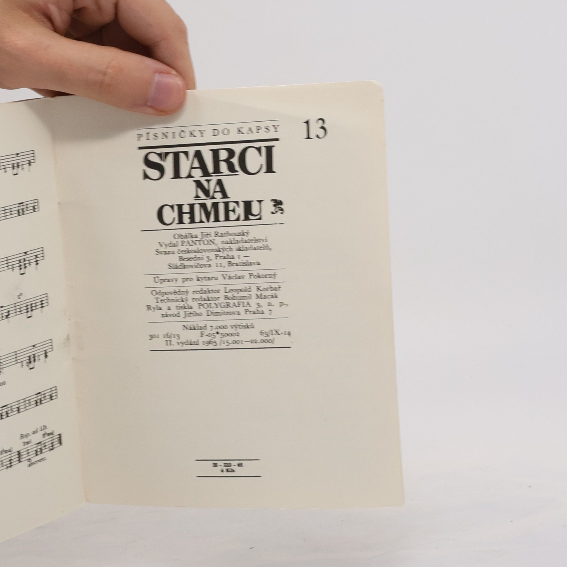 Autores varios Starci na chmelu 13. Písničky doo kapsy