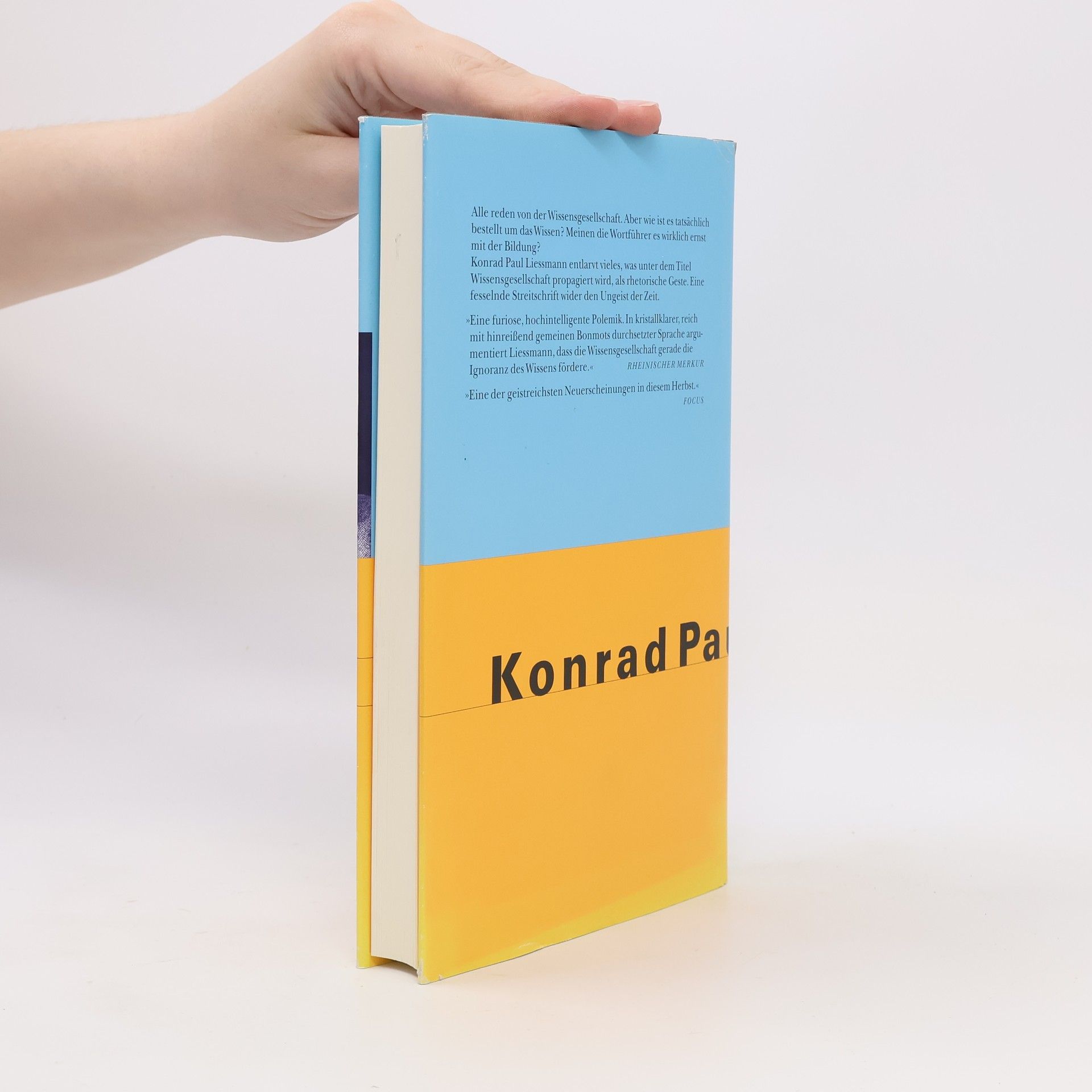 Konrad Paul Liessmann Theorie der Unbildung