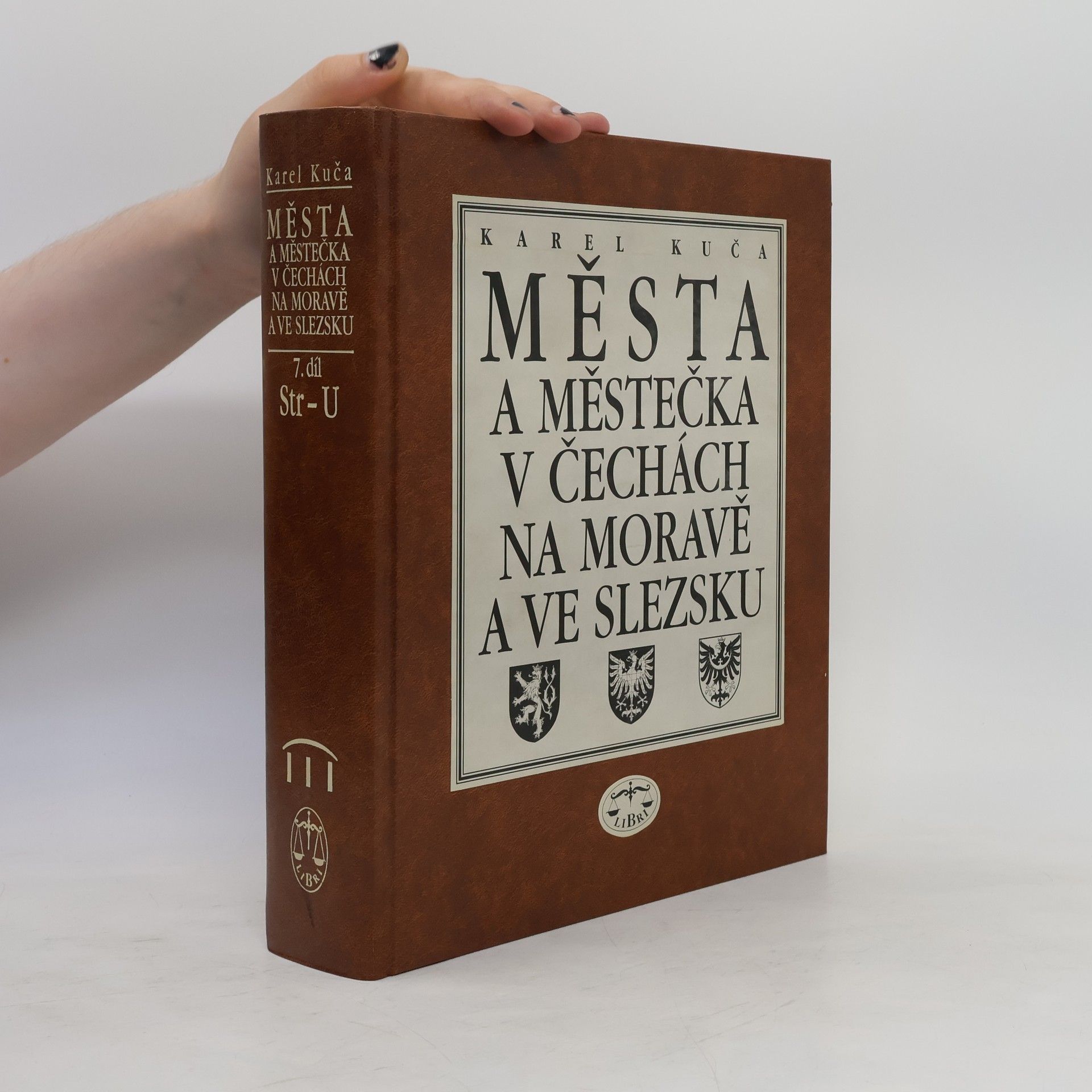 Karel Kuča Města a městečka v Čechách, na Moravě a ve Slezsku / 7. díl Str-Vč