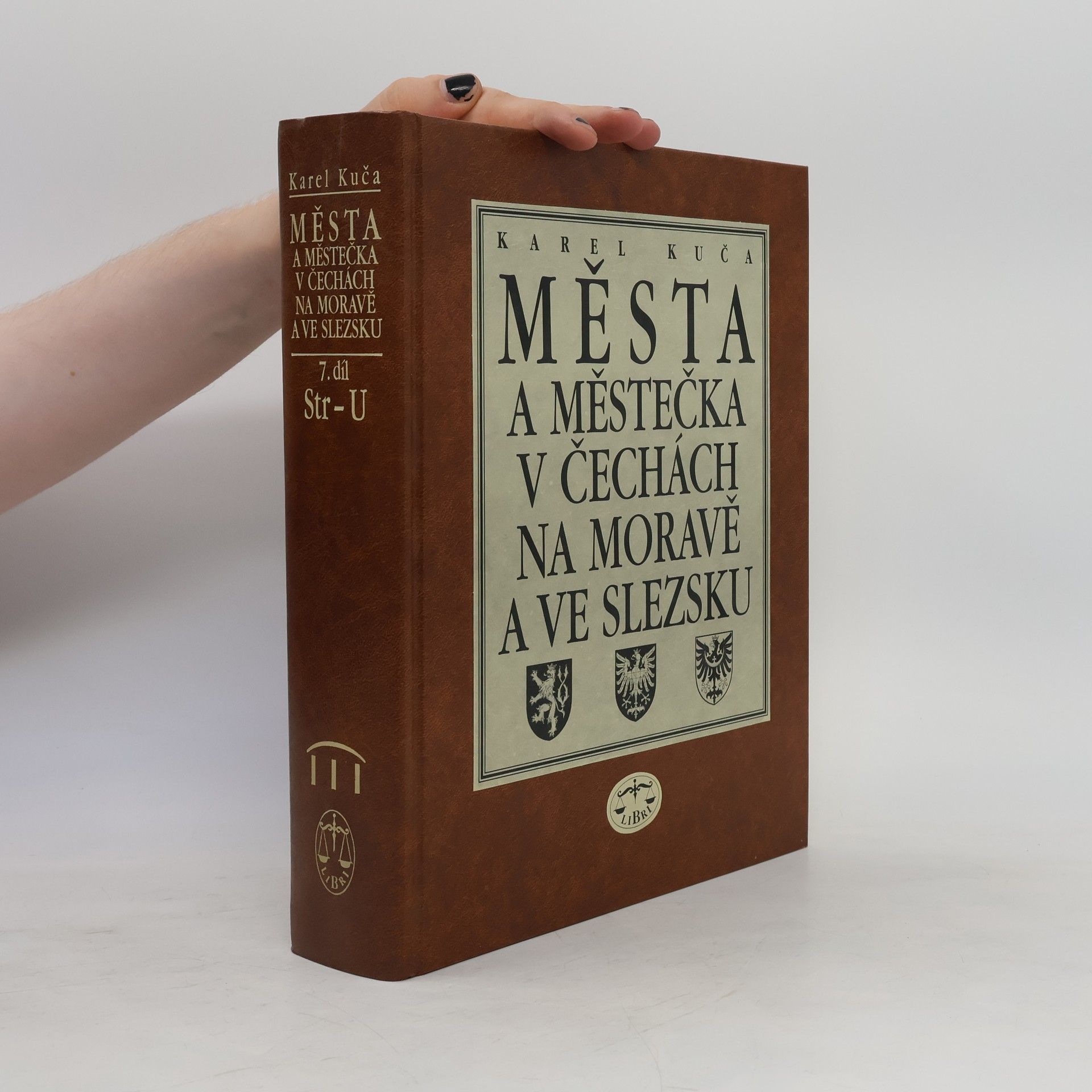 Karel Kuča Města a městečka v Čechách, na Moravě a ve Slezsku / 7. díl Str-Vč