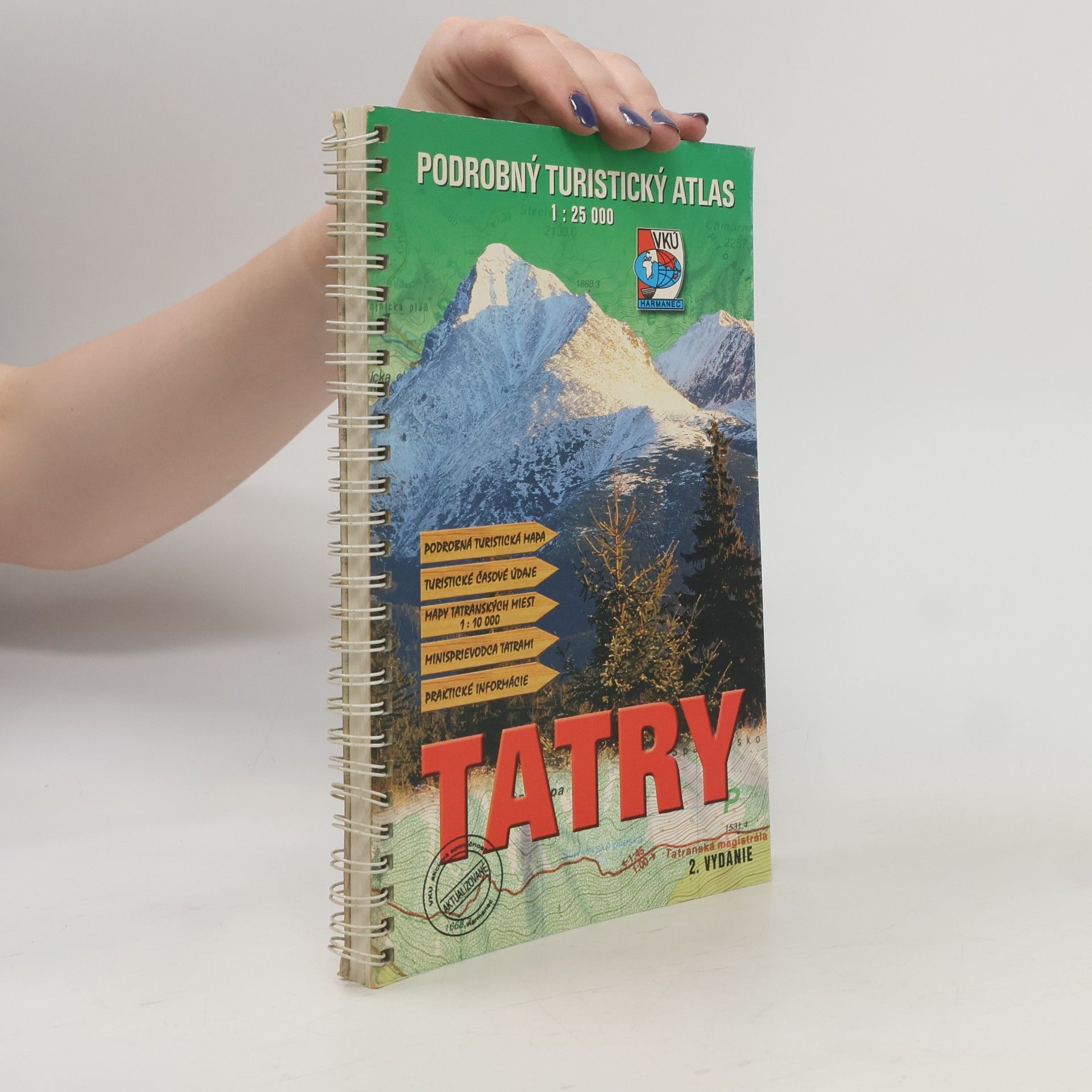Autorenkollektiv Tatry - podrobný turistický atlas
