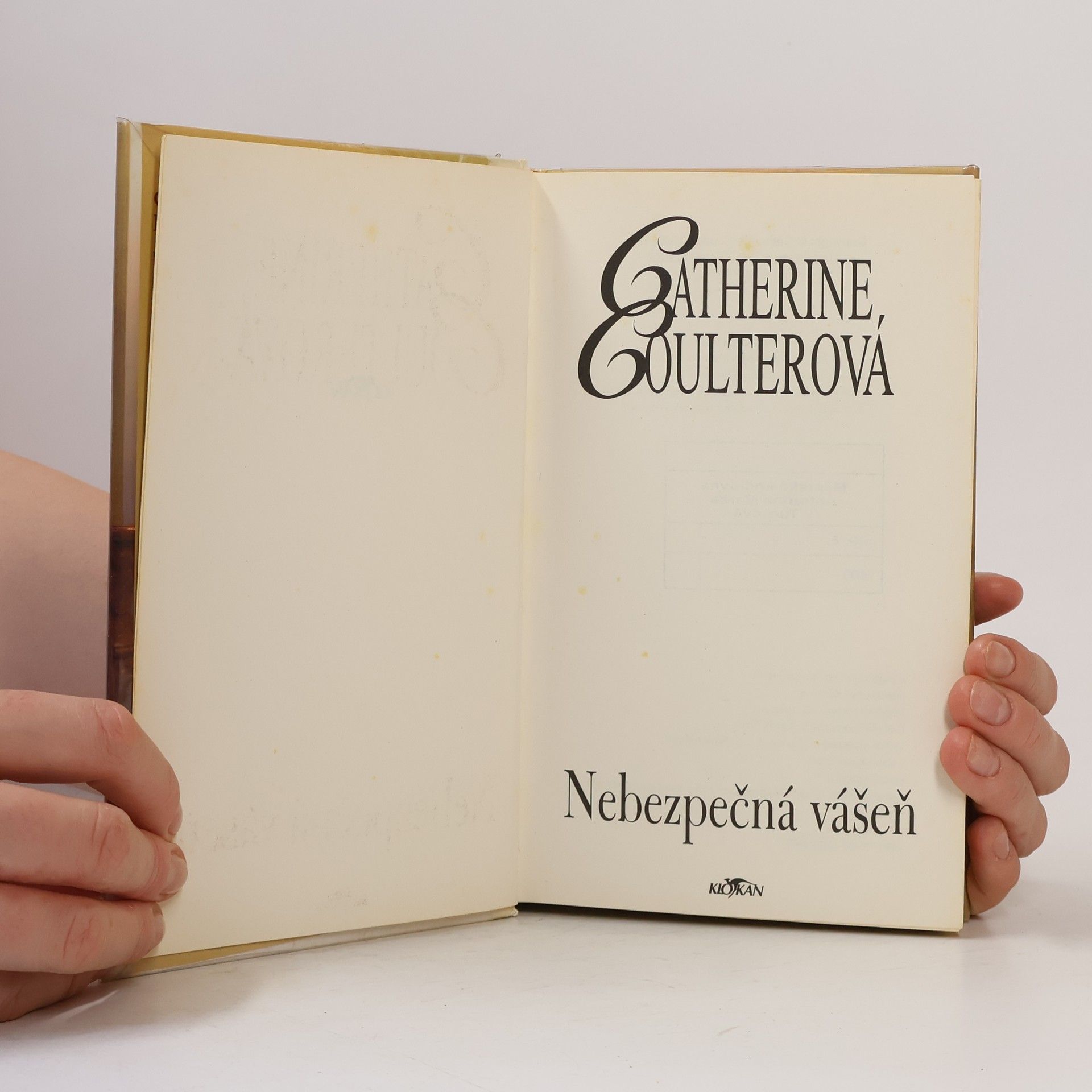 Catherine Coulter Nebezpečná vášeň