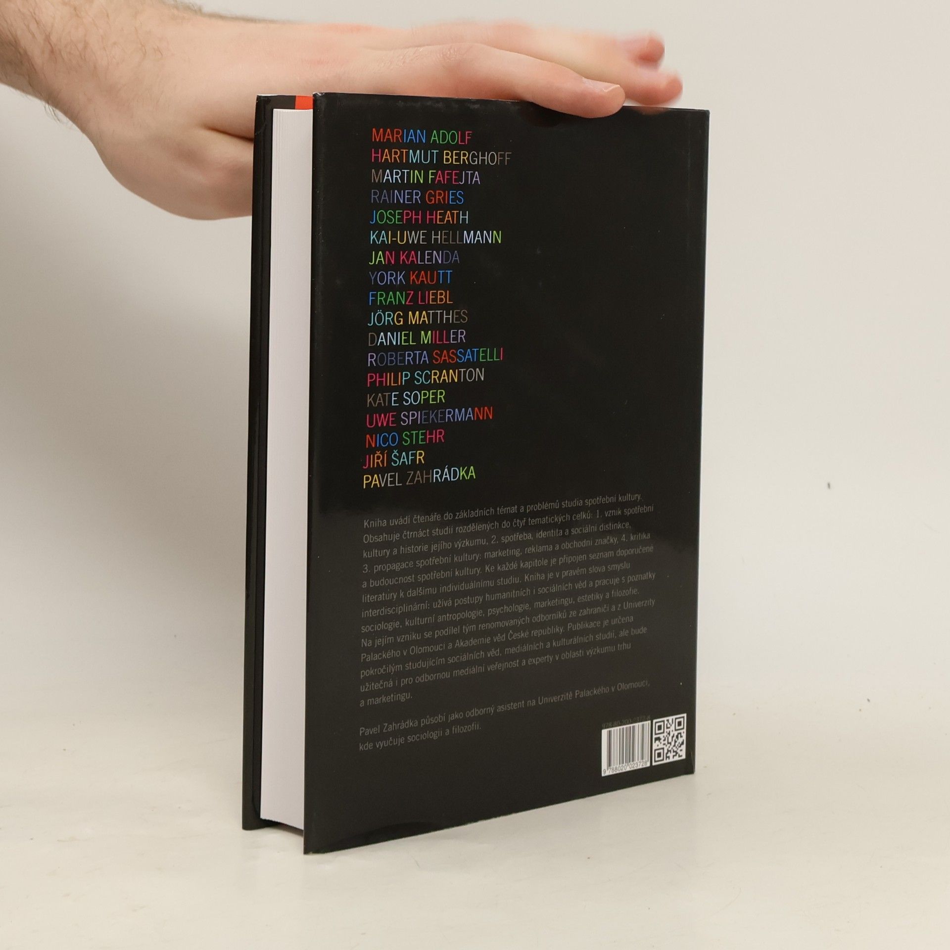 Pavel Zahrádka Spotřební kultura - Historie, teorie a výzkum