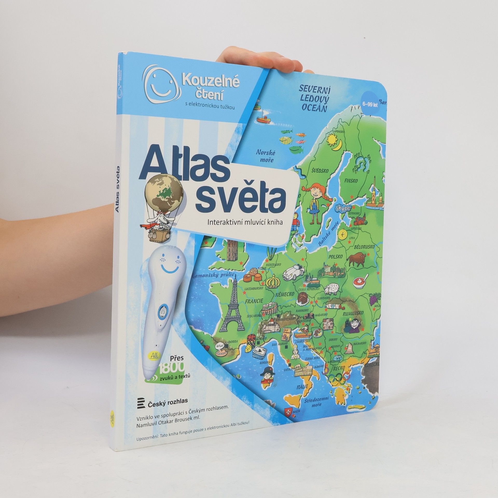 Atlas světa. Interaktivní mluvící kniha