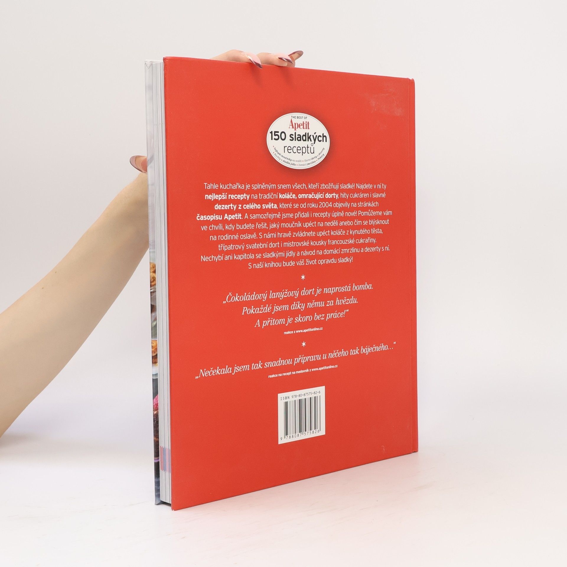 Autorenkollektiv The best of Apetit : 150 sladkých receptů Apetit
