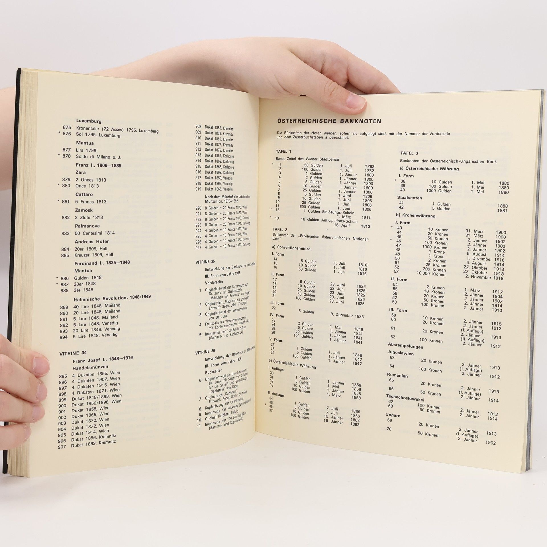 Collectif d'auteurs Oesterreichische Nationalbank 1816-1966 : Münz- und Papiergeld in Österreich
