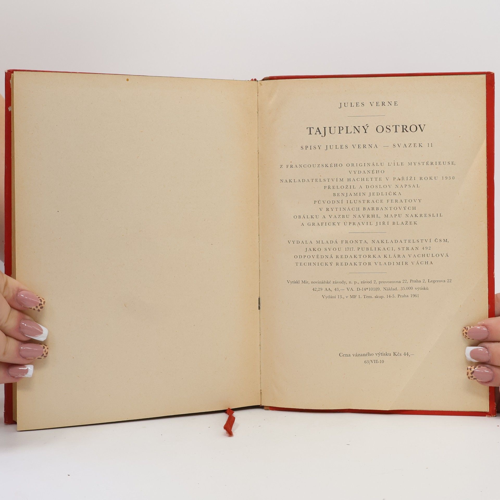 Jules Verne Tajuplný ostrov