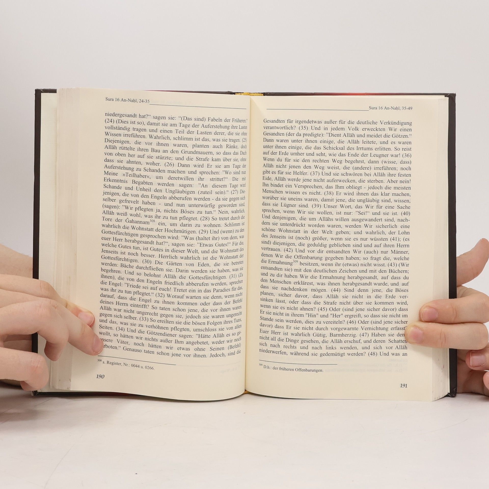 Various authors Die ungefähre Bedeutung des Al Qur'an Al Karīm in deutscher Sprache