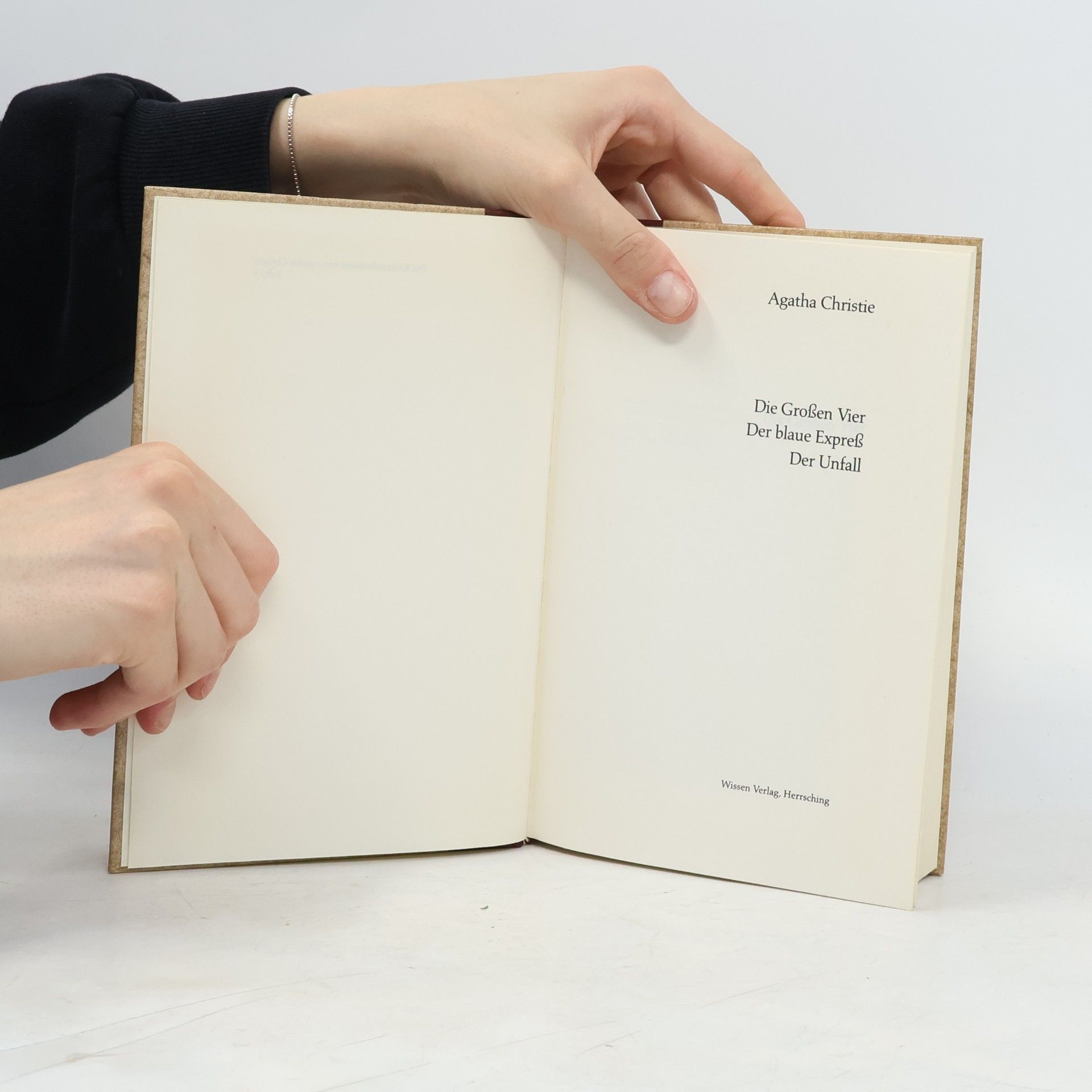 Agatha Christie Die Grossen Vier; Der Blaue Express; Der Unfall