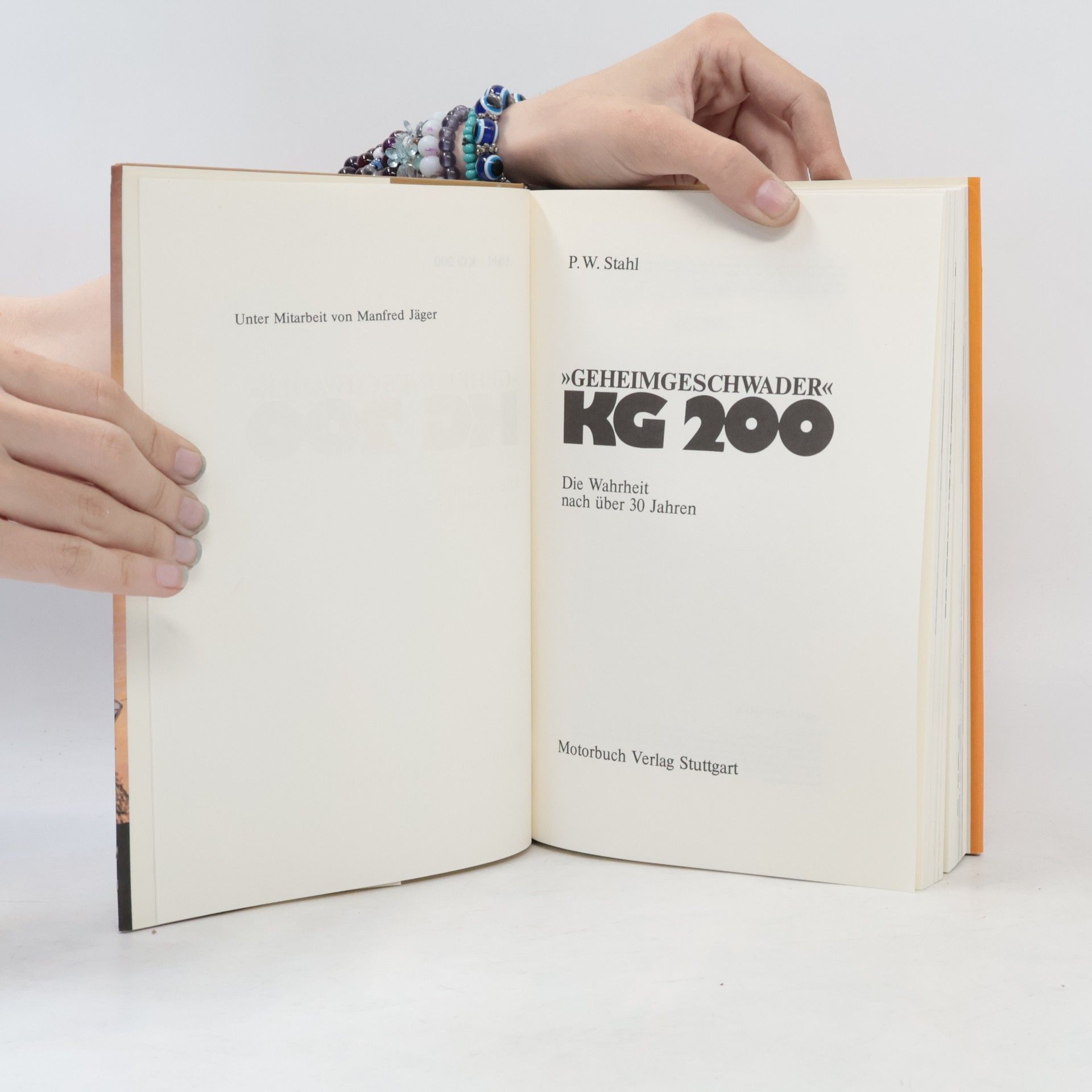 Peter W. Stahl Geheimgeschwader KG 200 [zweihundert]