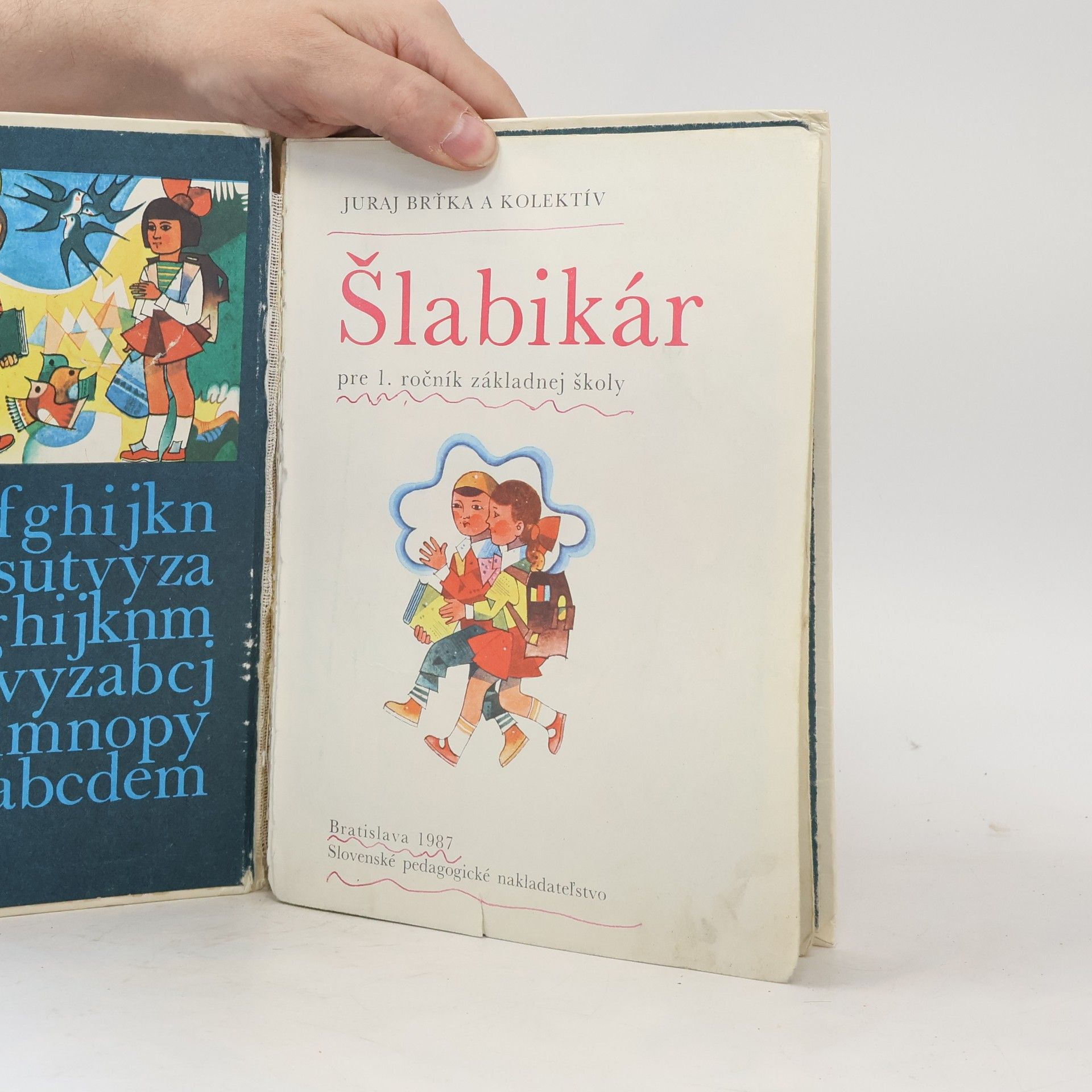 Juraj Brťka Šlabikár pre 1. ročník základnej školy