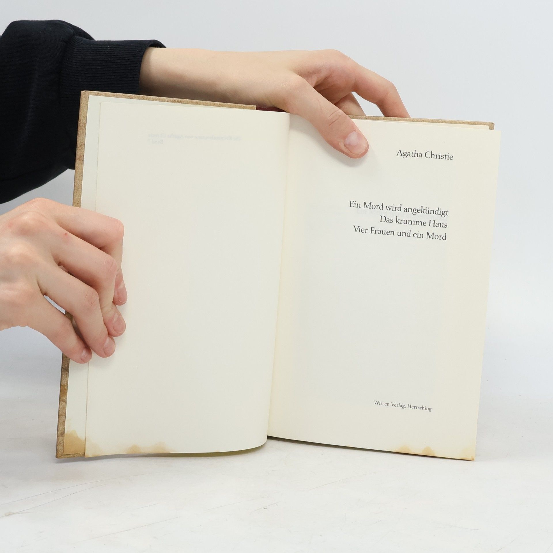 Agatha Christie Ein Mord wird Angekündigt, Das krumme Haus, Vier Frauen und ein Mord