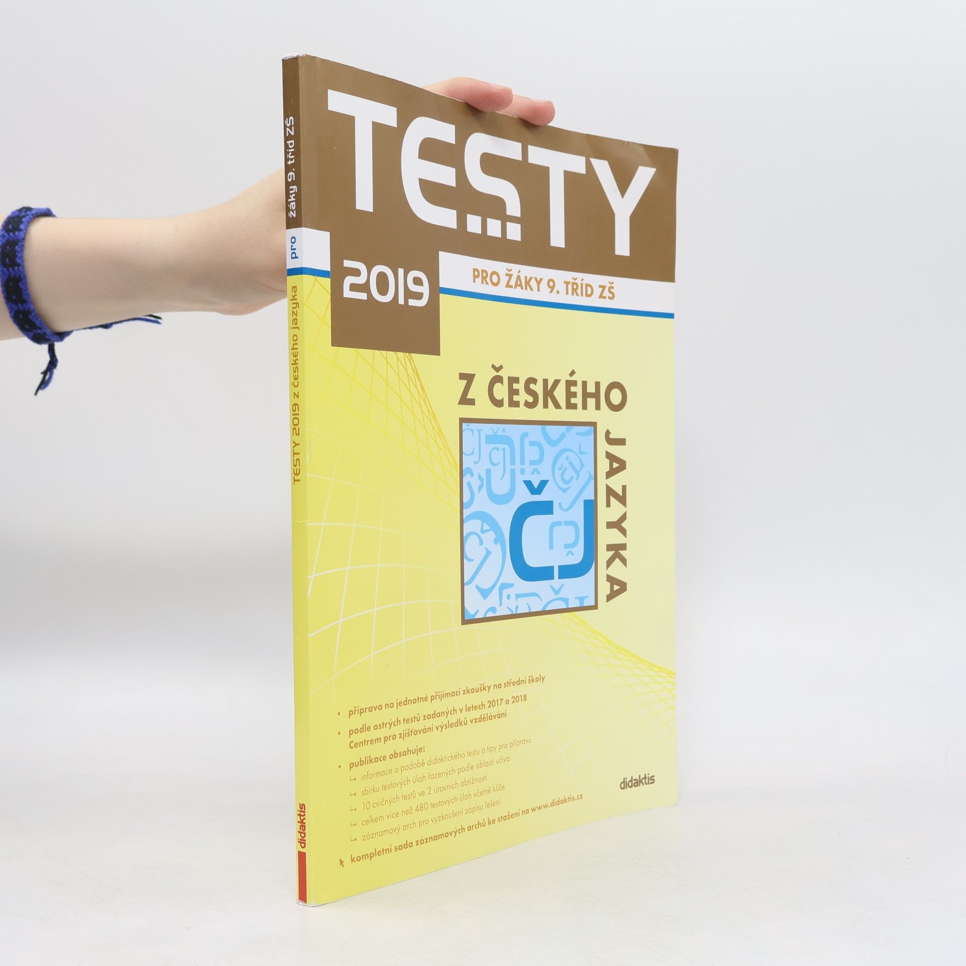 Collectif d'auteurs Testy z českého jazyka : pro žáky 9. tříd ZŠ
