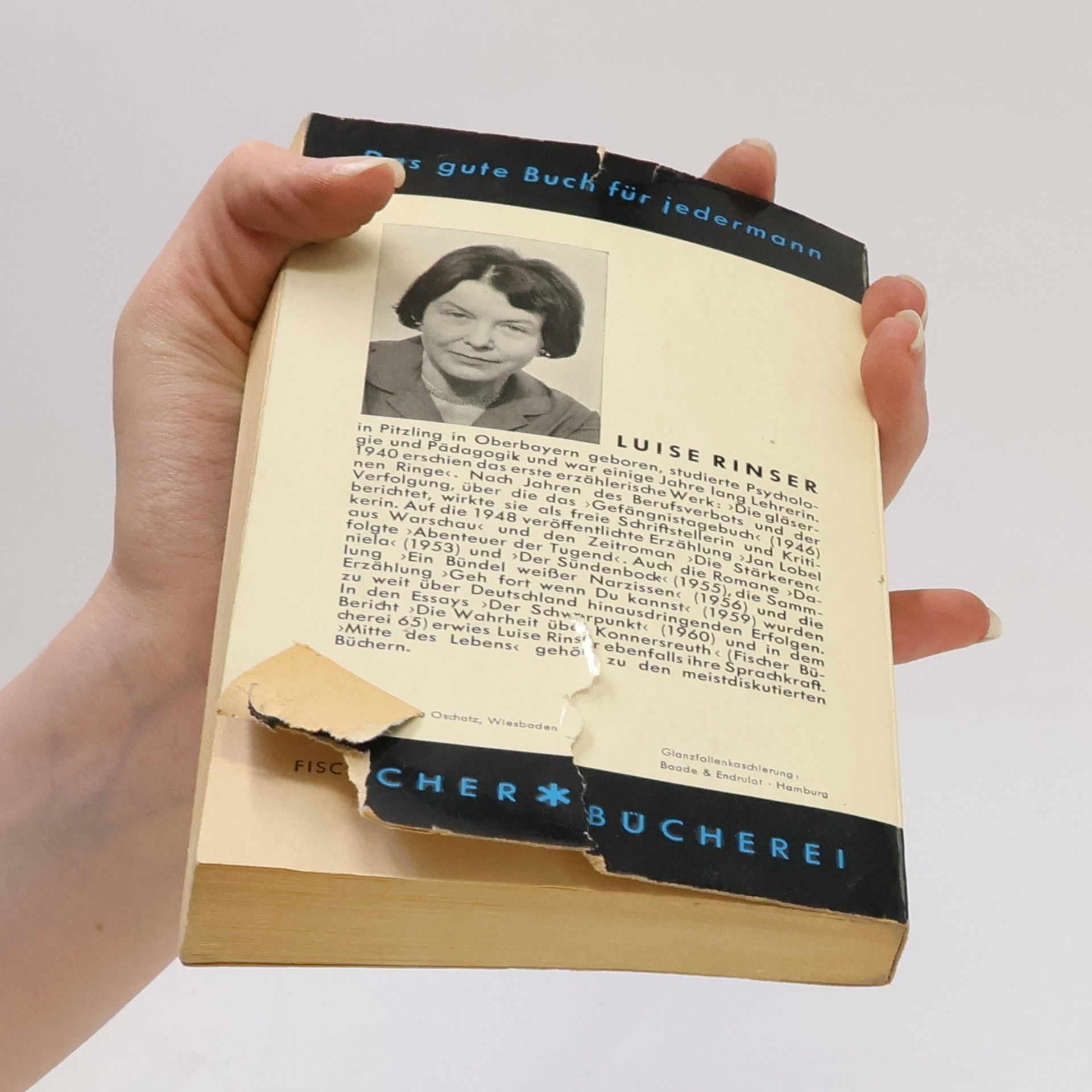 Luise Rinser Mitte des Lebens
