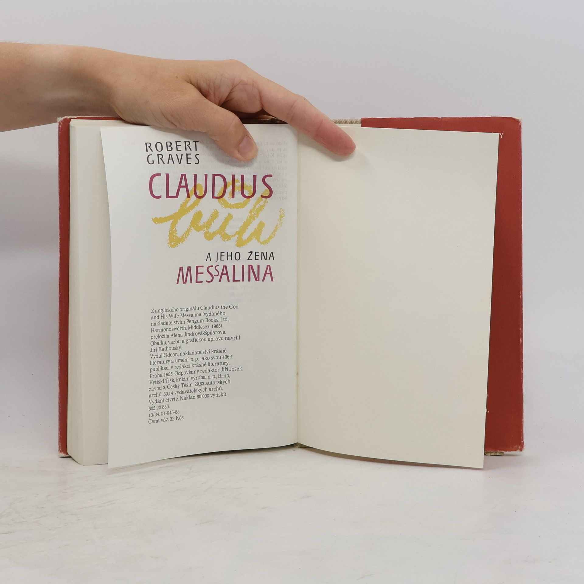 Robert Graves Claudius bůh a jeho žena Messalina