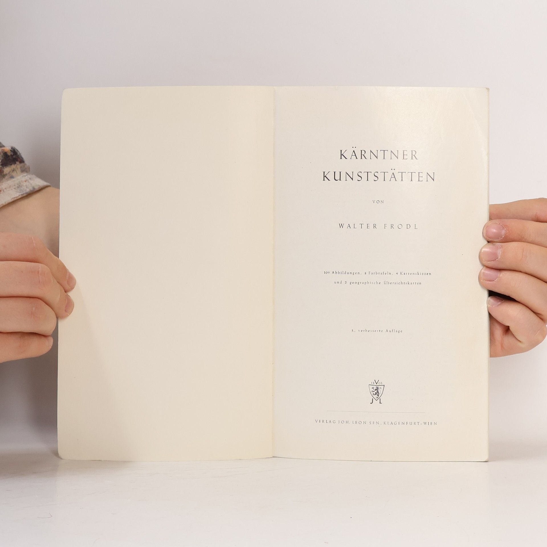 Walter Frodl Kärntner Kunststätten