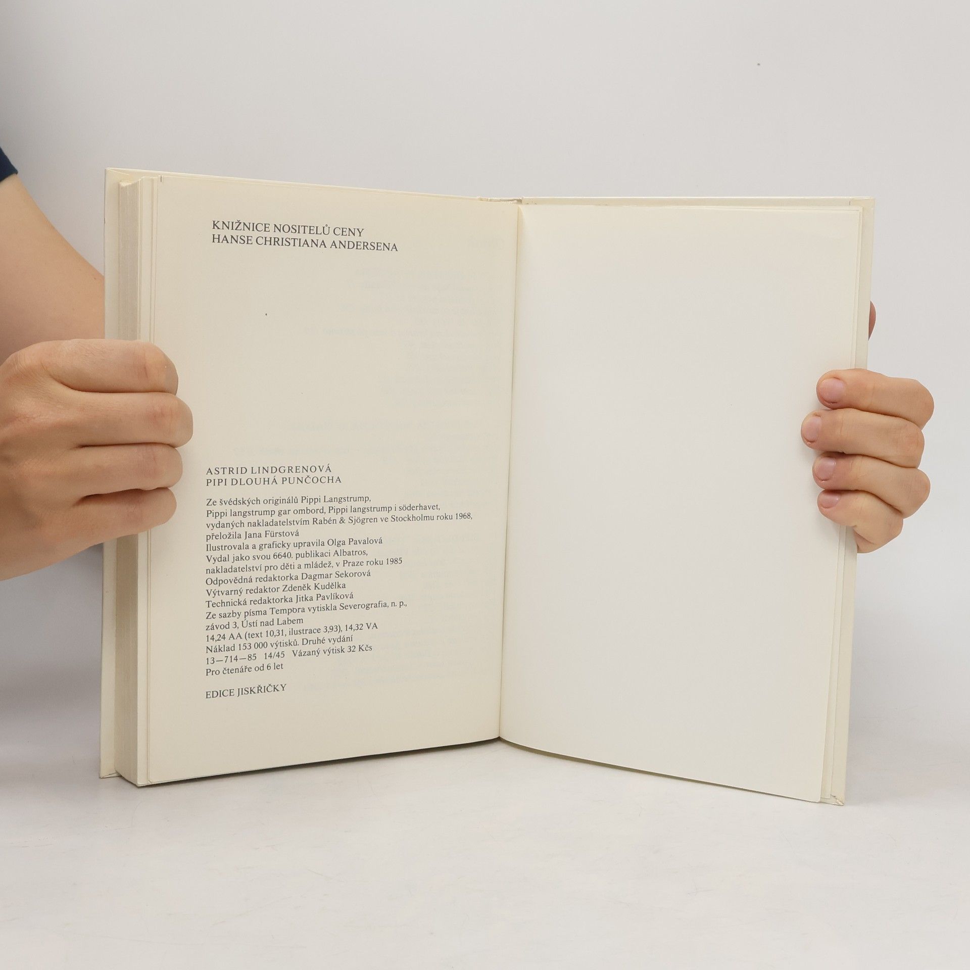 Astrid Lindgren Pipi Dlouhá punčocha