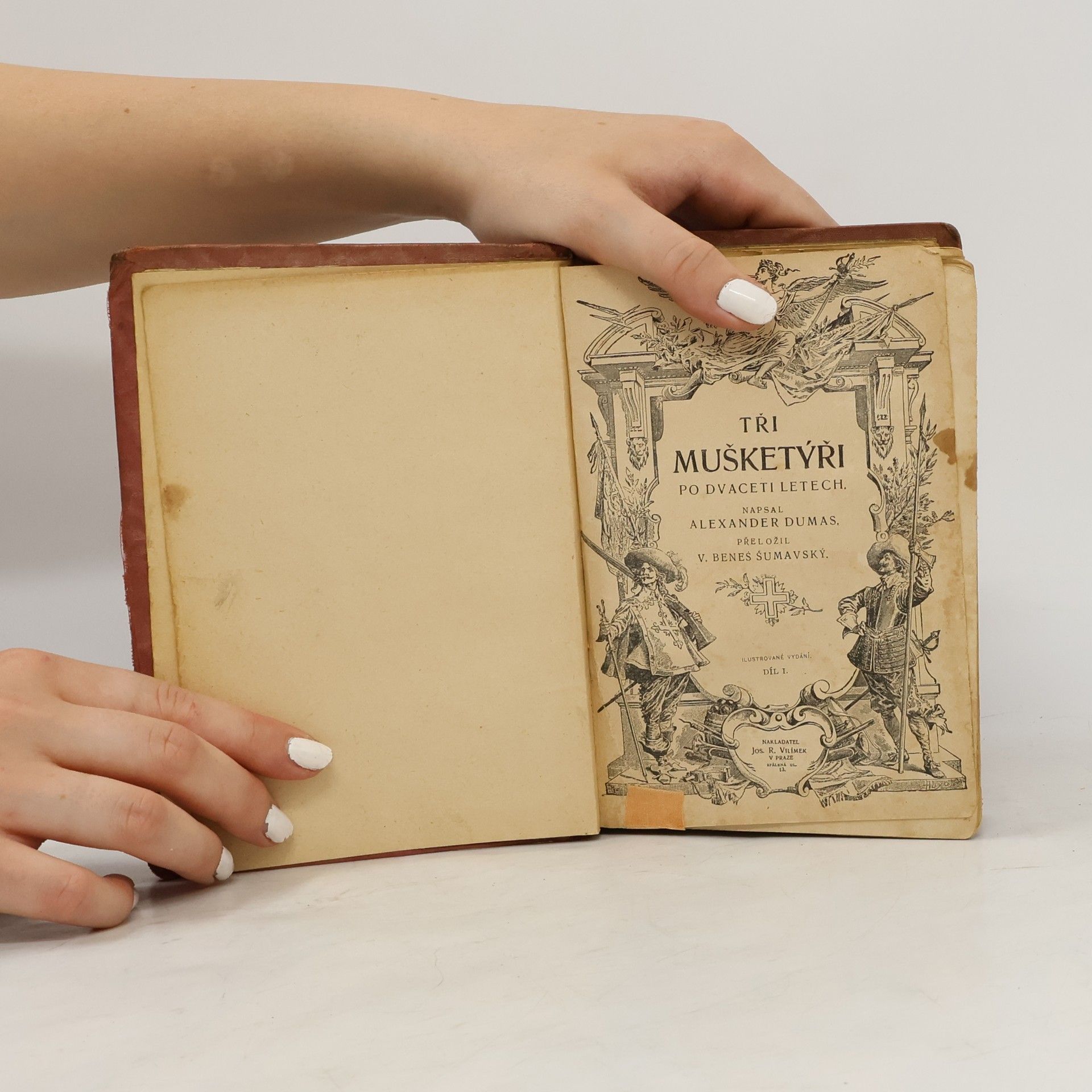 Alexandre Dumas starší Tři mušketýři po dvaceti letech 1. díl