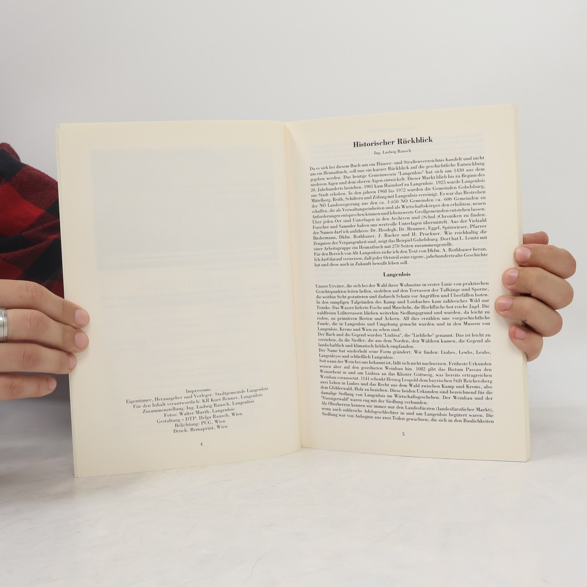 Autorenkollektiv Stadtbuch Langenlois
