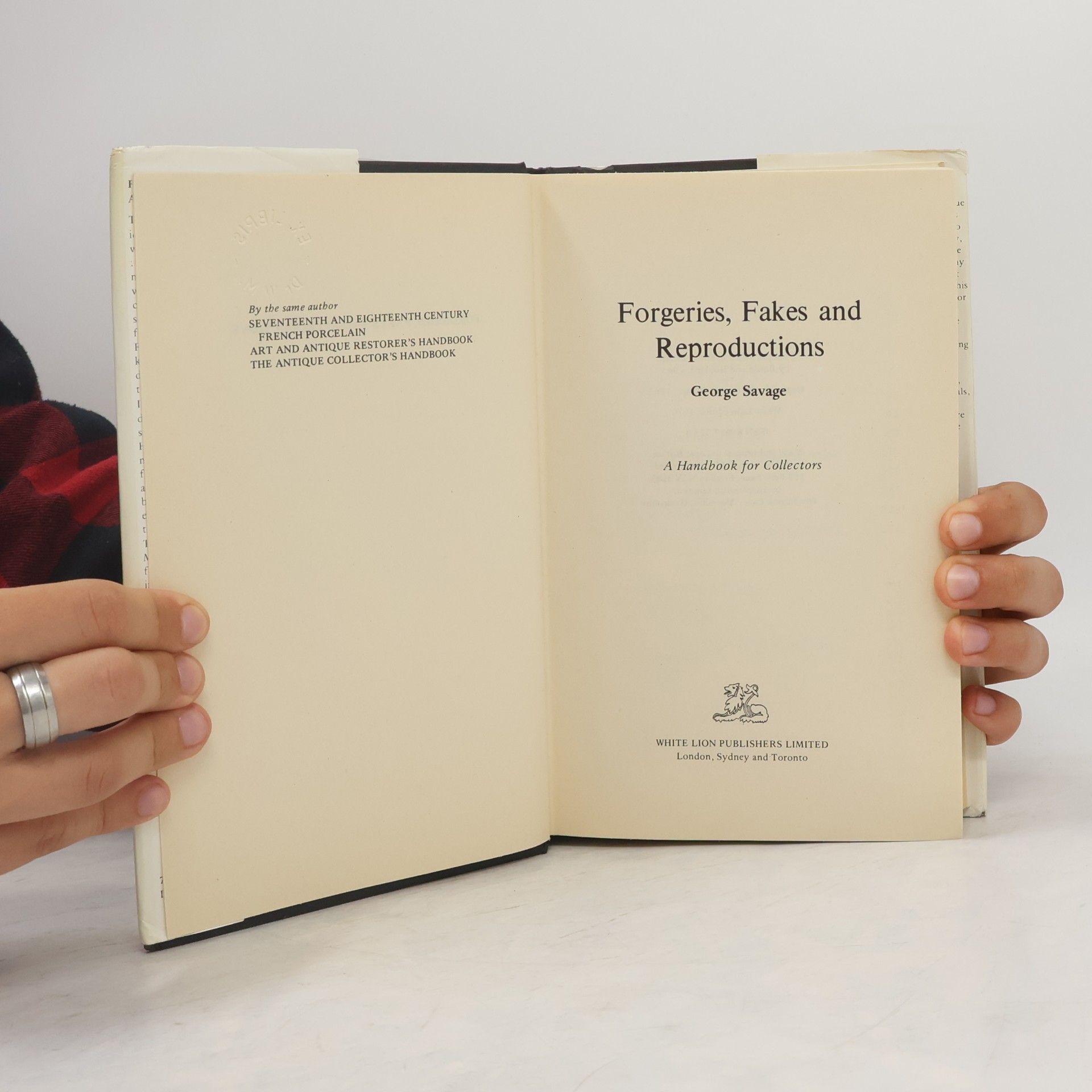 George Savage Forgeries, Fakes, and Reproductions