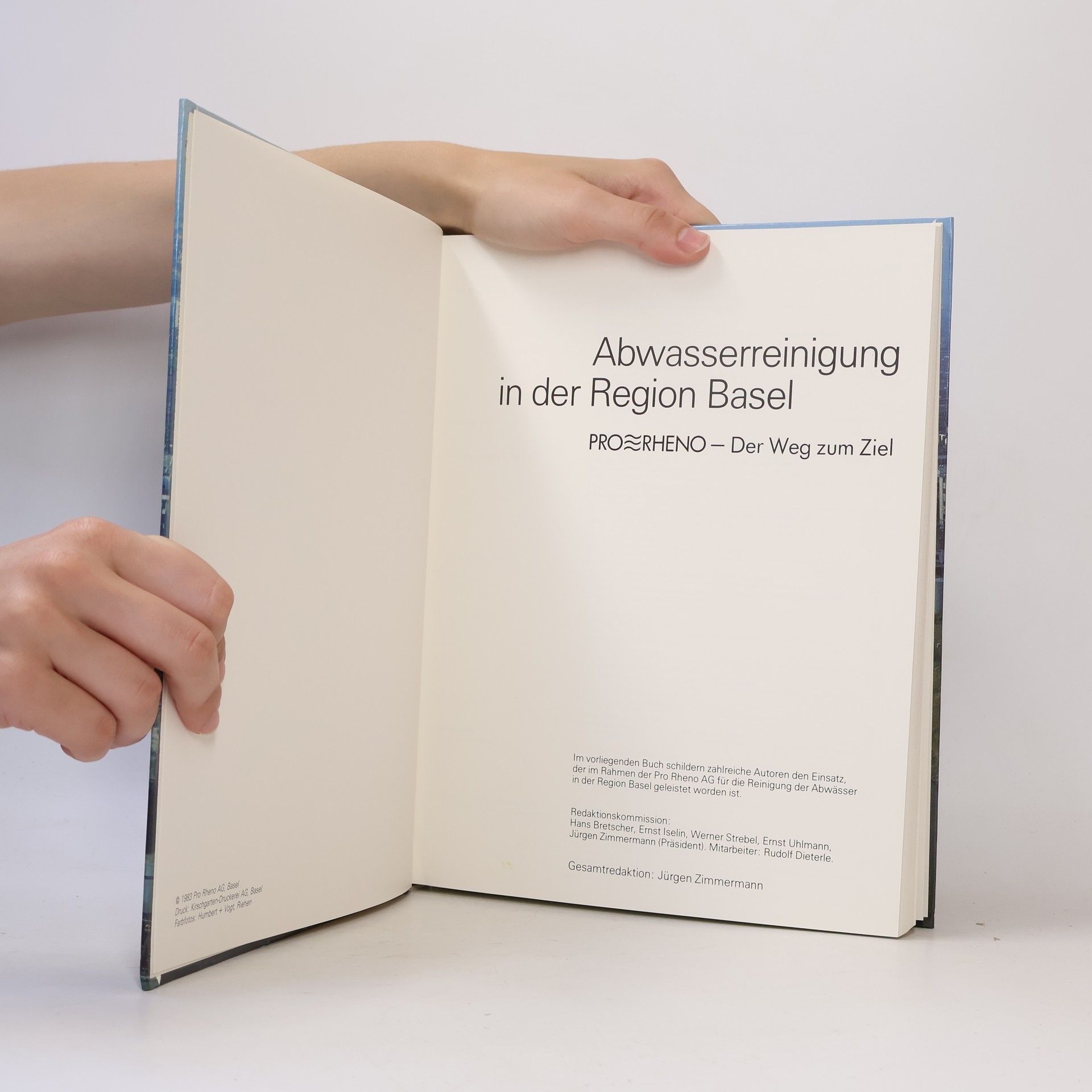Autorenkollektiv Abwasserreinigung in der Region Basel
