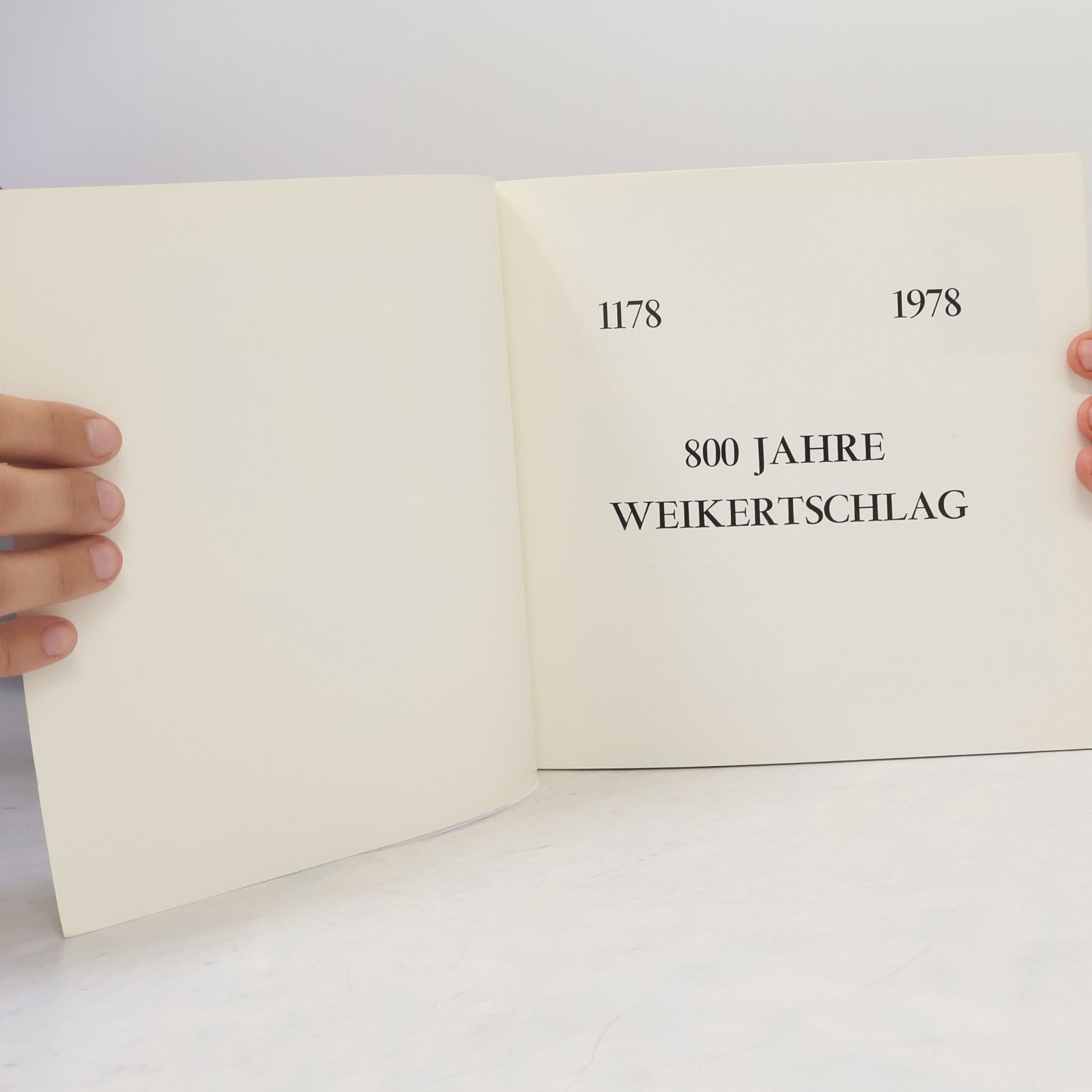 Collectif d'auteurs 800 Jahre Weikertschlag