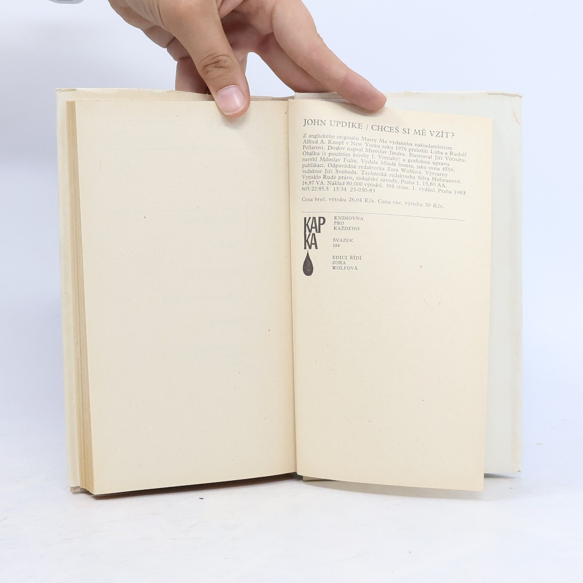 John Updike Chceš si mě vzít?