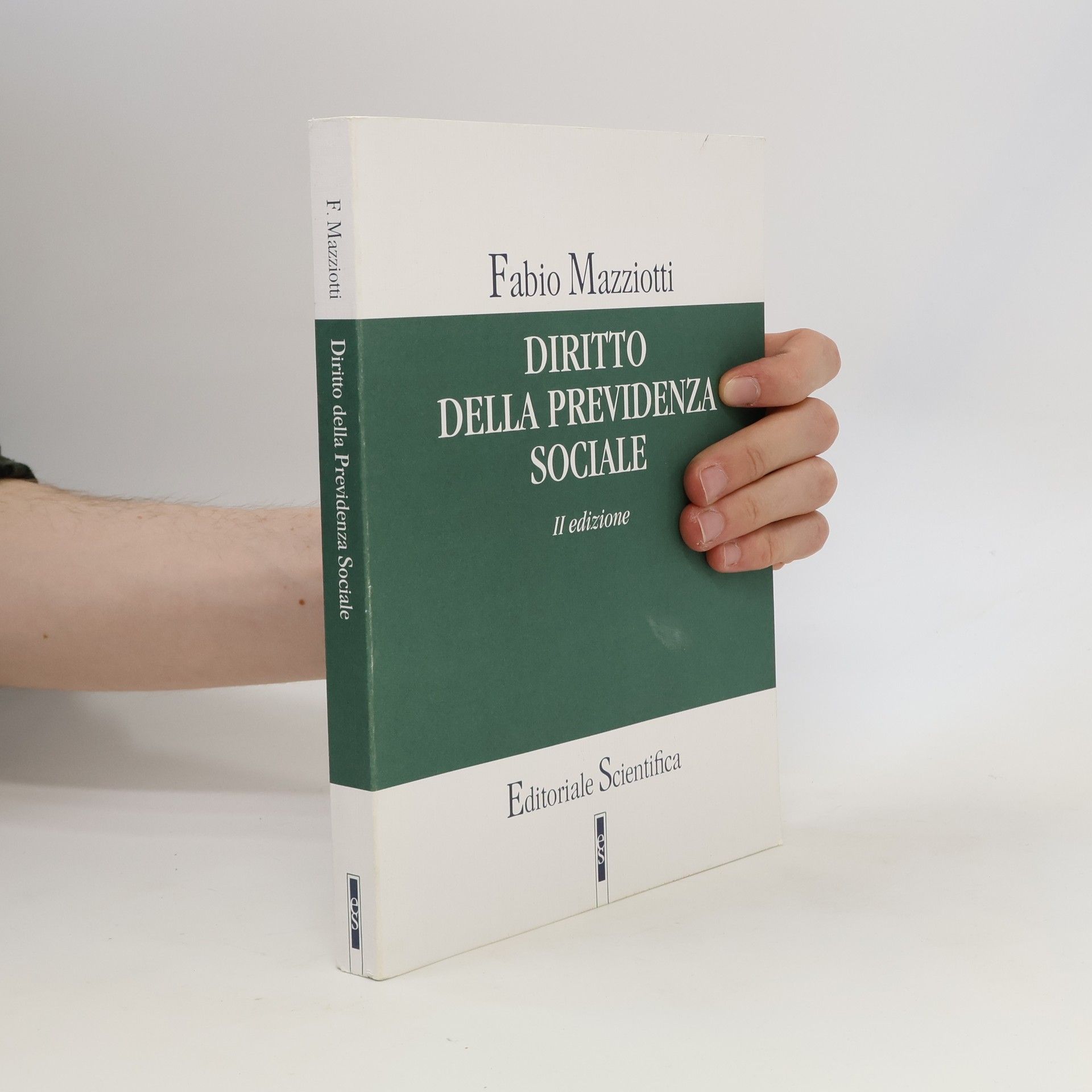 Fabio Mazziotti Manuali per l'Università: Diritto della previdenza sociale