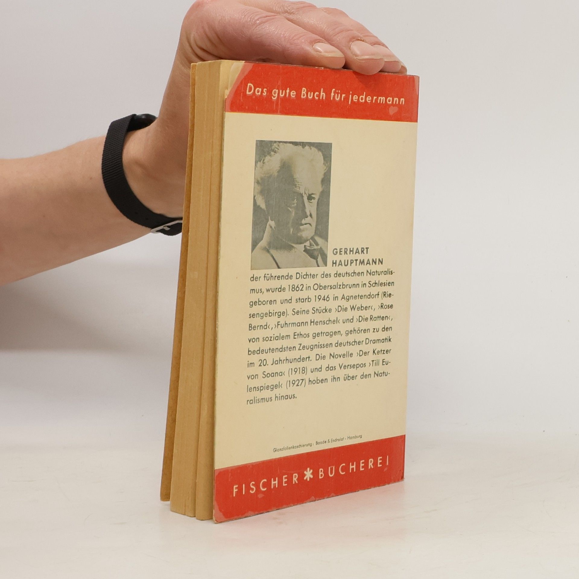 Gerhart Hauptmann Per Ketzer von Soana