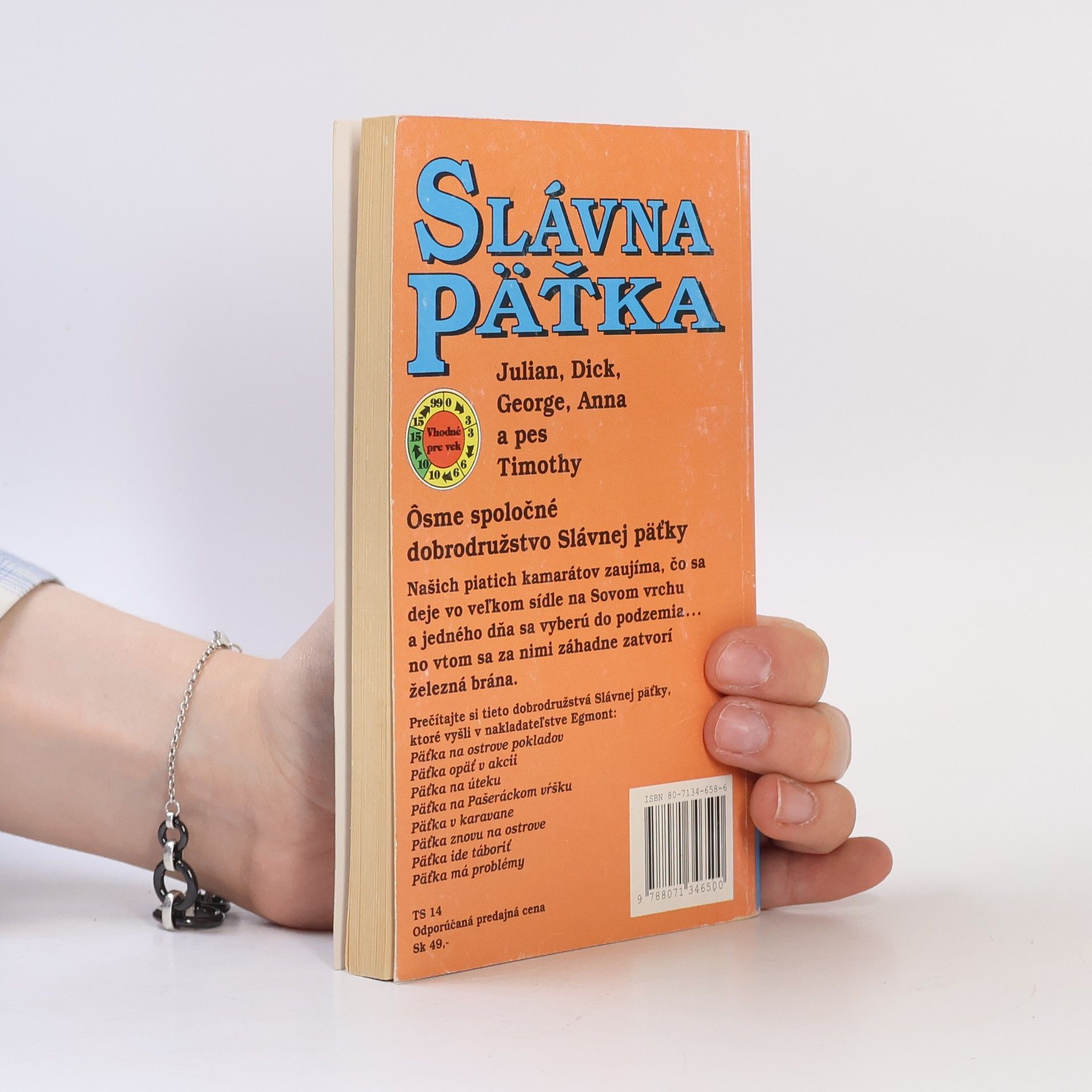 Enid Blyton Slávna päťka. Päťka má problémy