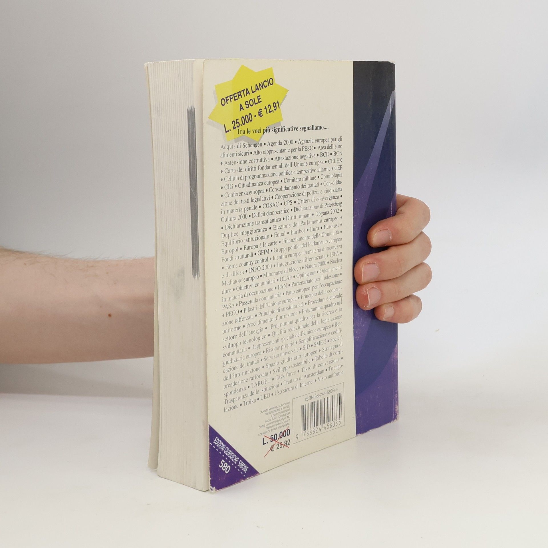Federico Del Giudice Dizionario dell'Unione Europea