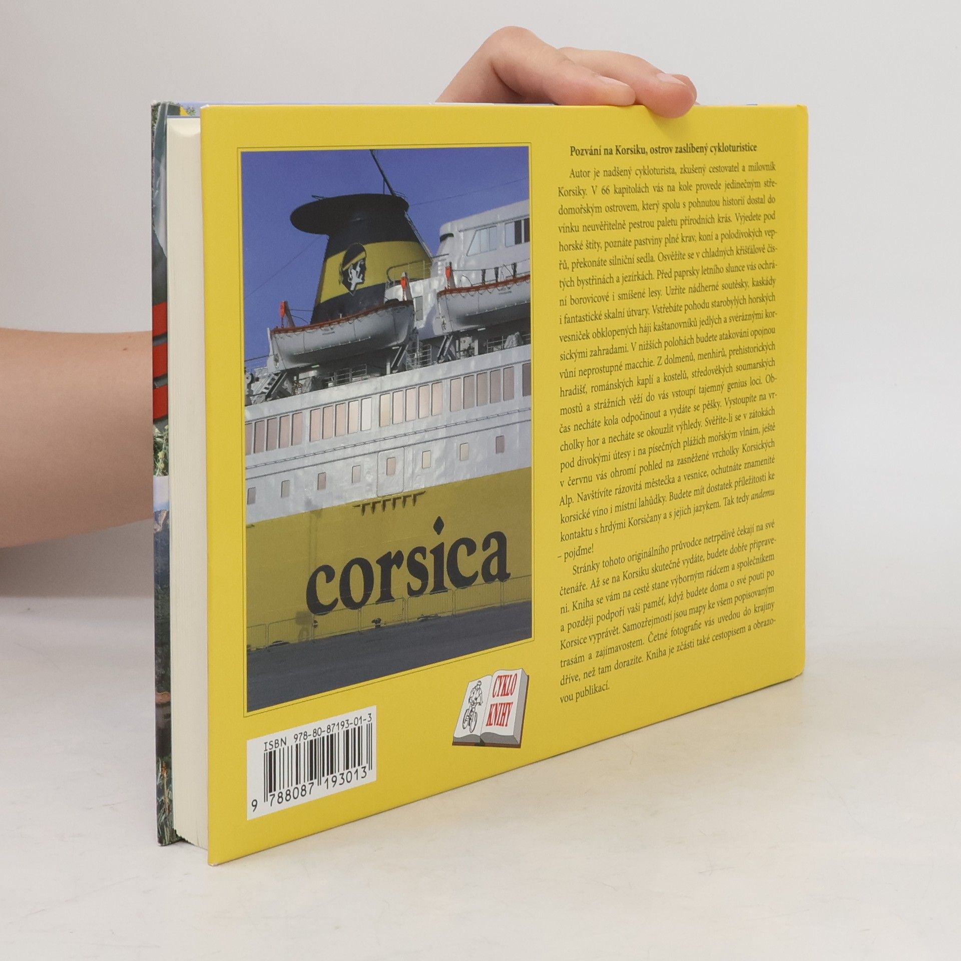 Jiří Jokl Ostrov tisíce vůní - první český cykloprůvodce Korsikou