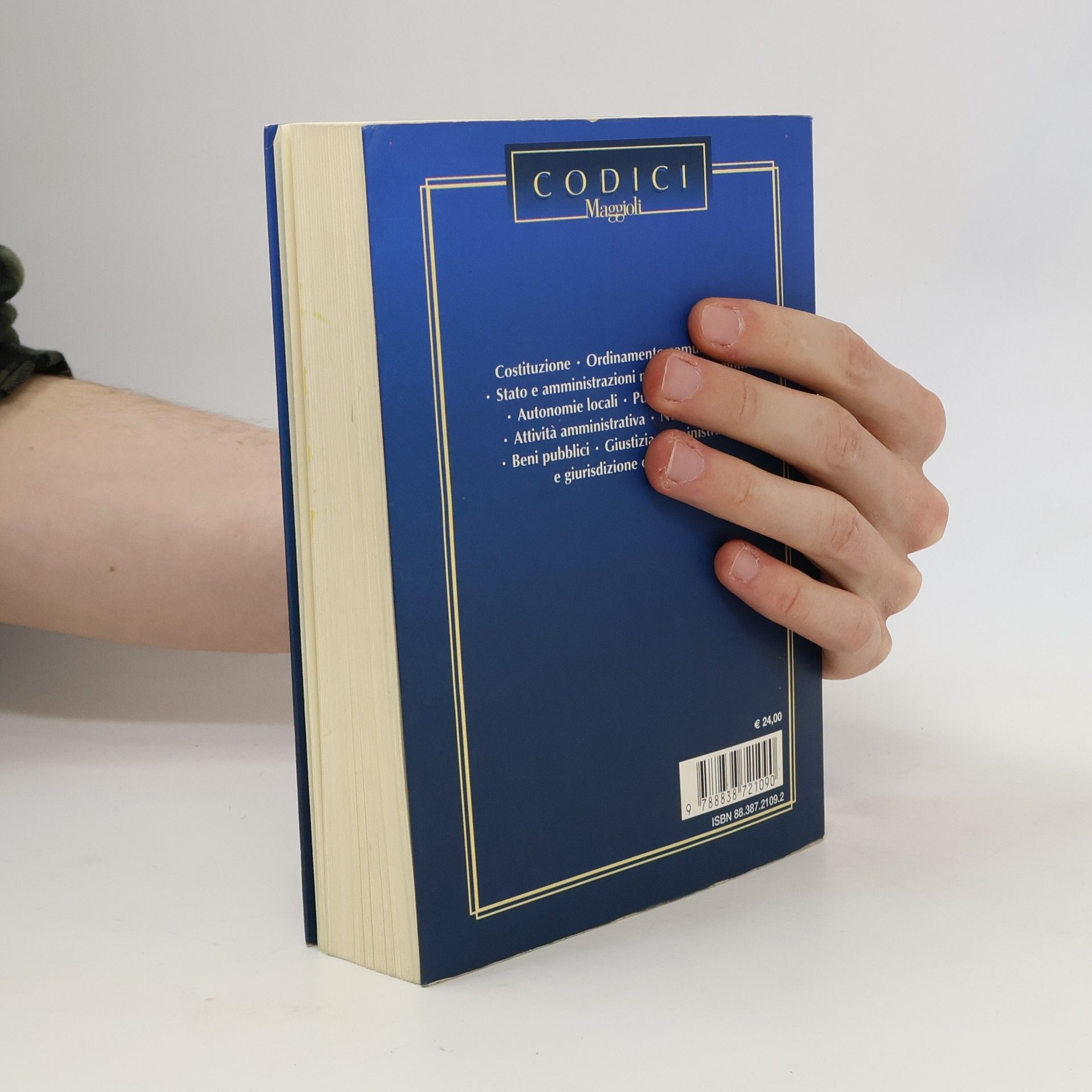 Fabio A. Roversi Monaco I codici Maggioli - 6: Codice breve di diritto amministrativo