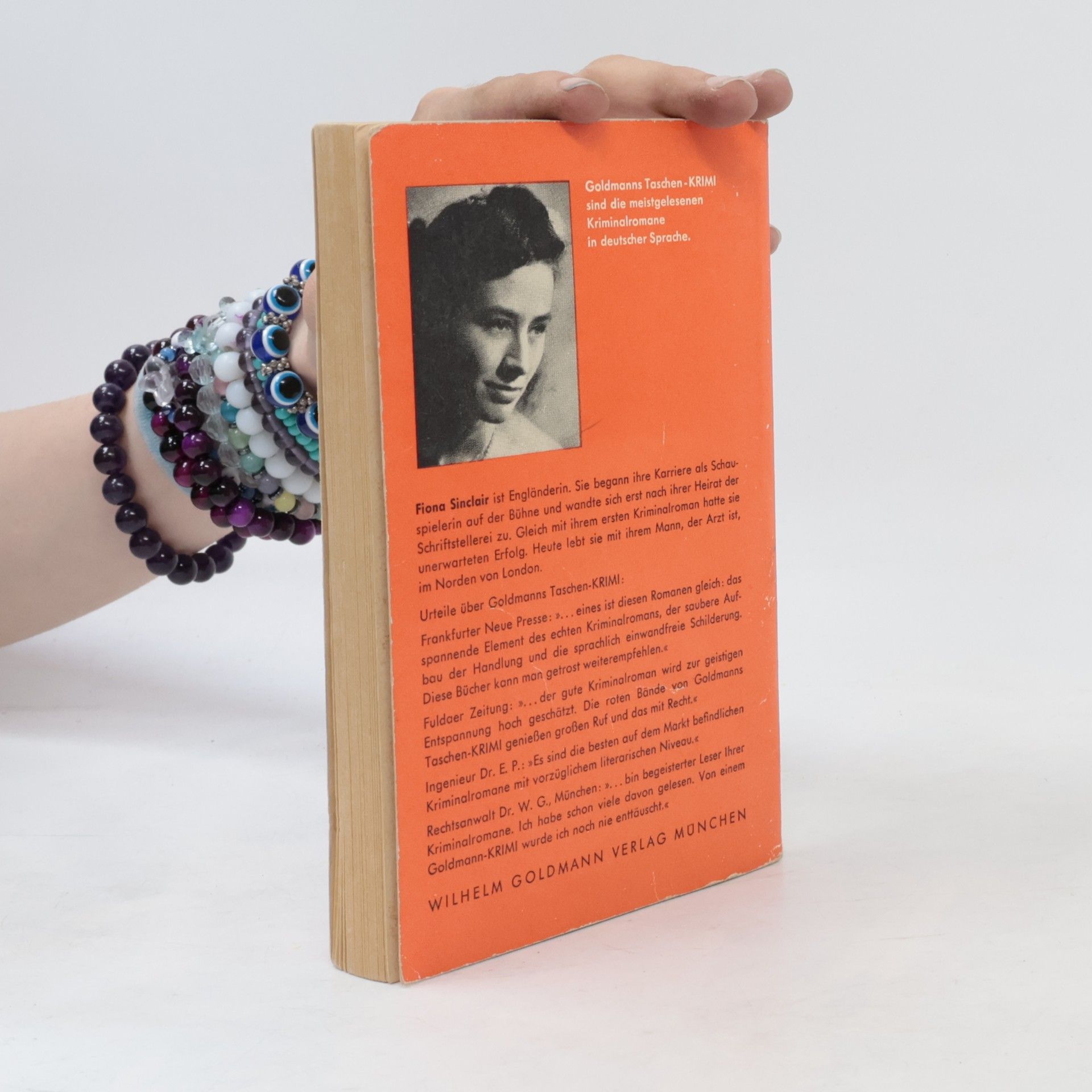 Fiona Sinclair Drohbriefe ohne Unterschrift