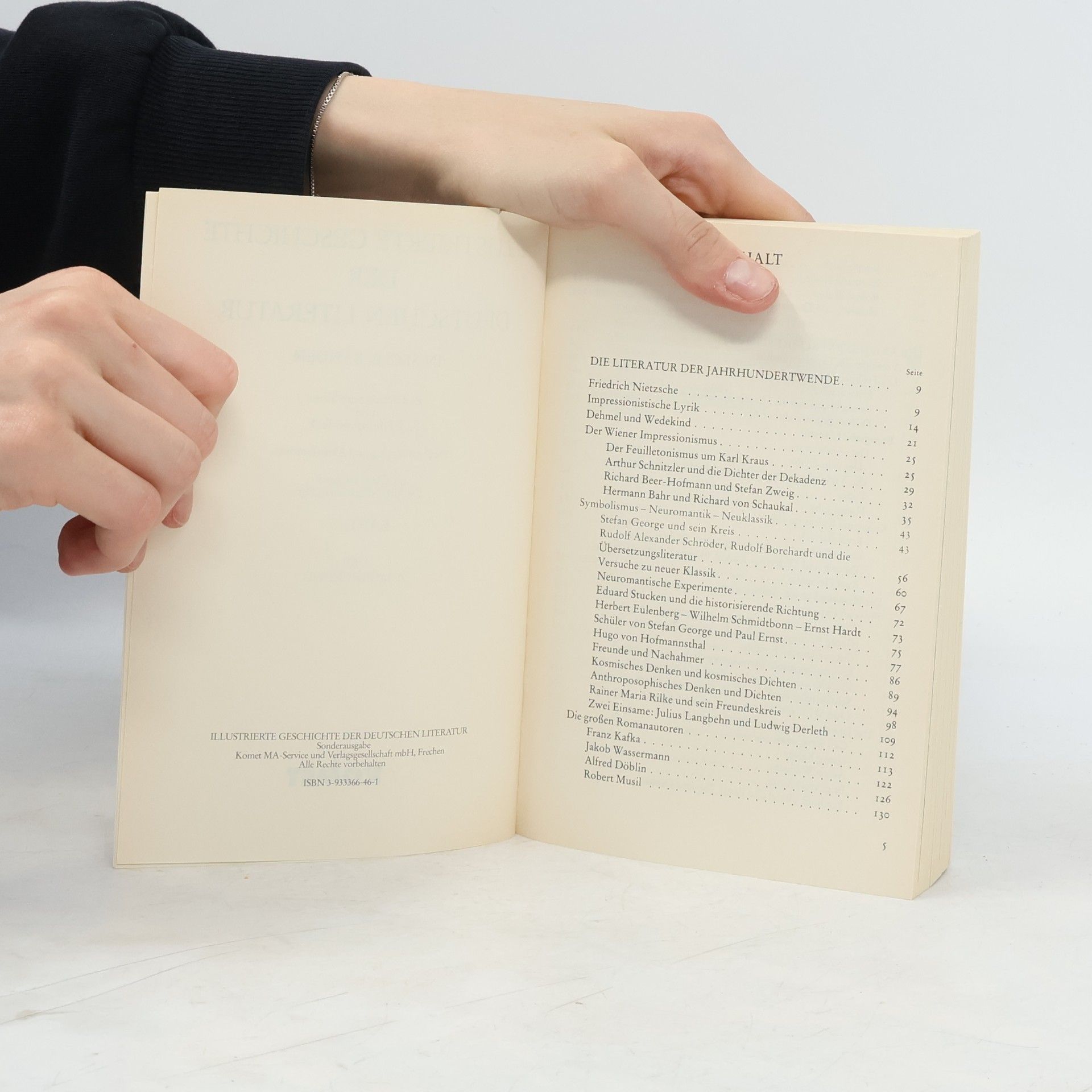 Anselm Salzer Illustrierte Geschichte der deutschen Literatur. Band 5