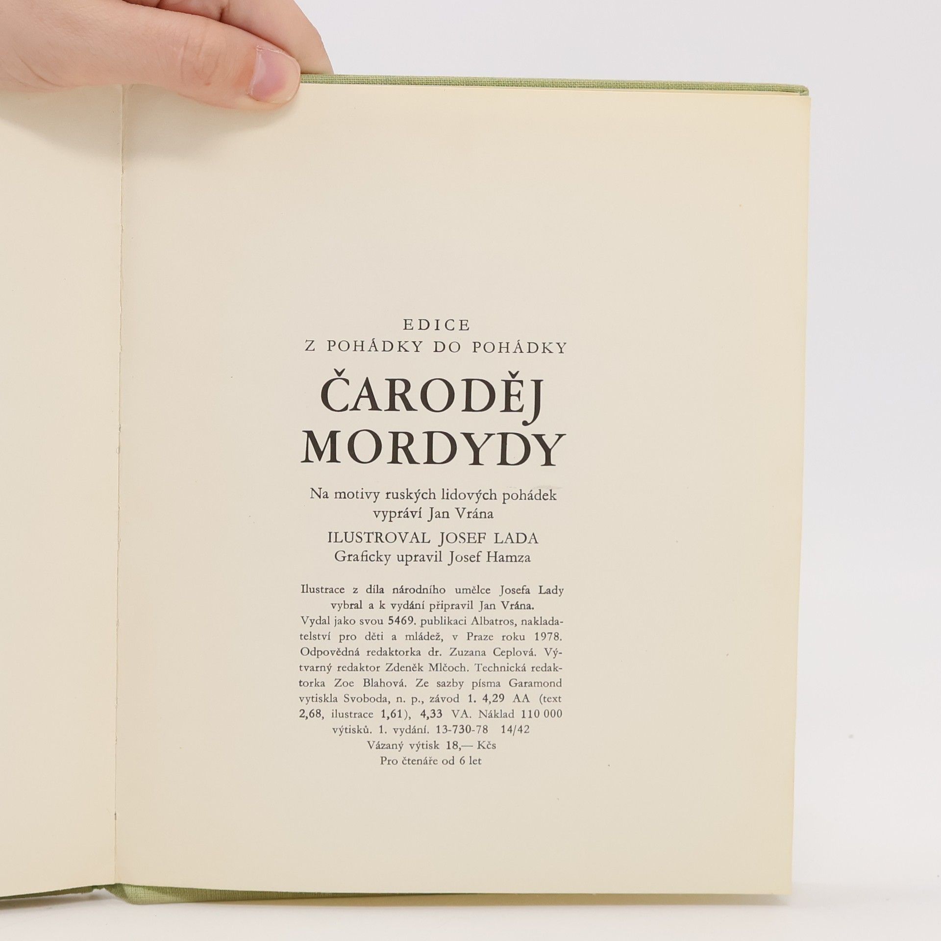 Jan Vrána Čaroděj Mordydy