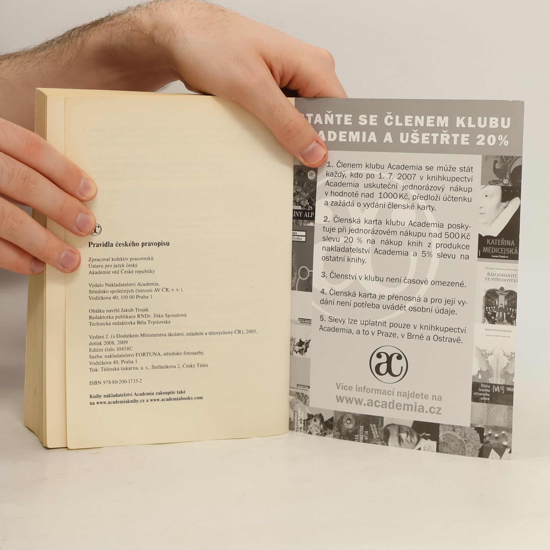 Collectif d'auteurs Pravidla českého pravopisu
