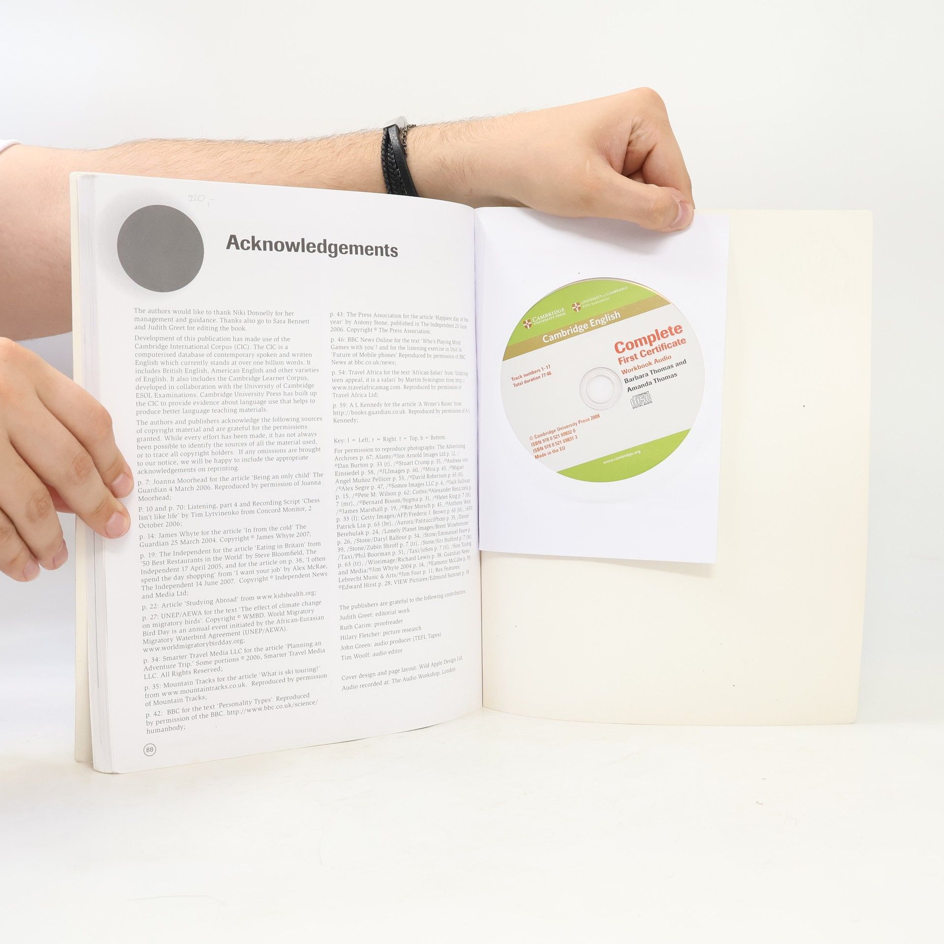 Barbara Thomas Complete First Certificate. Workbook with Answers