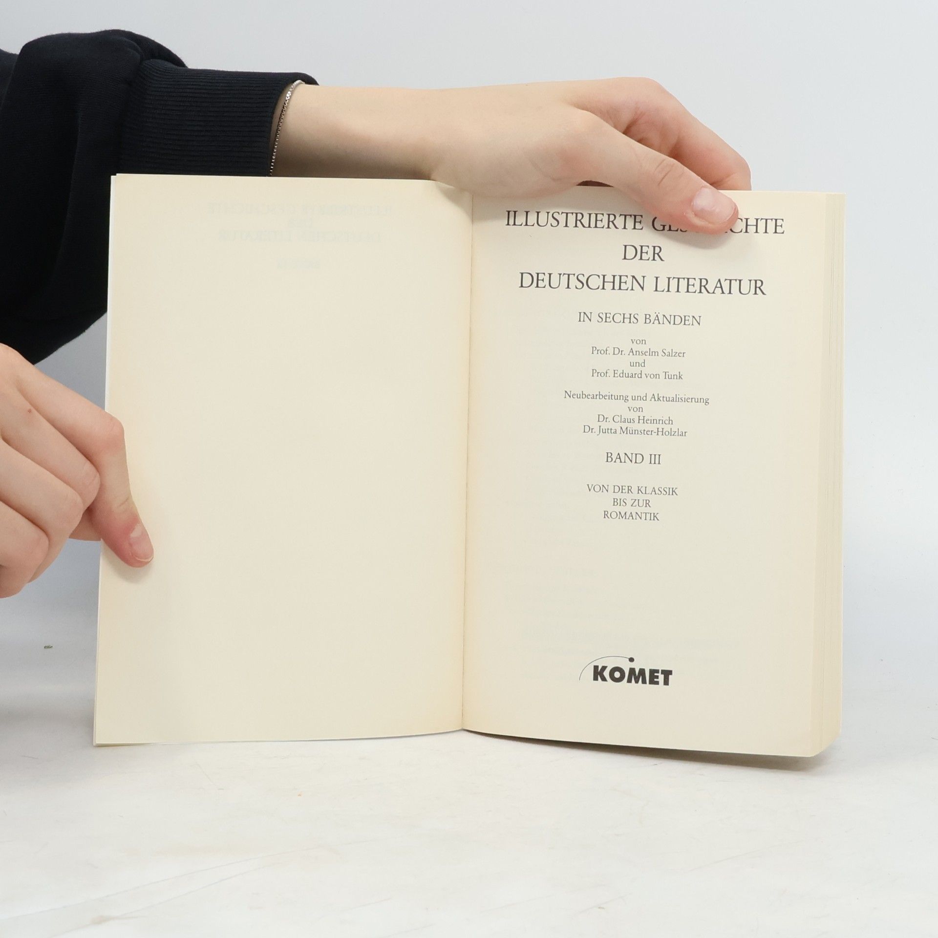 Autorenkollektiv Illustrierte Geschichte der deutschen Literatur. Band 3