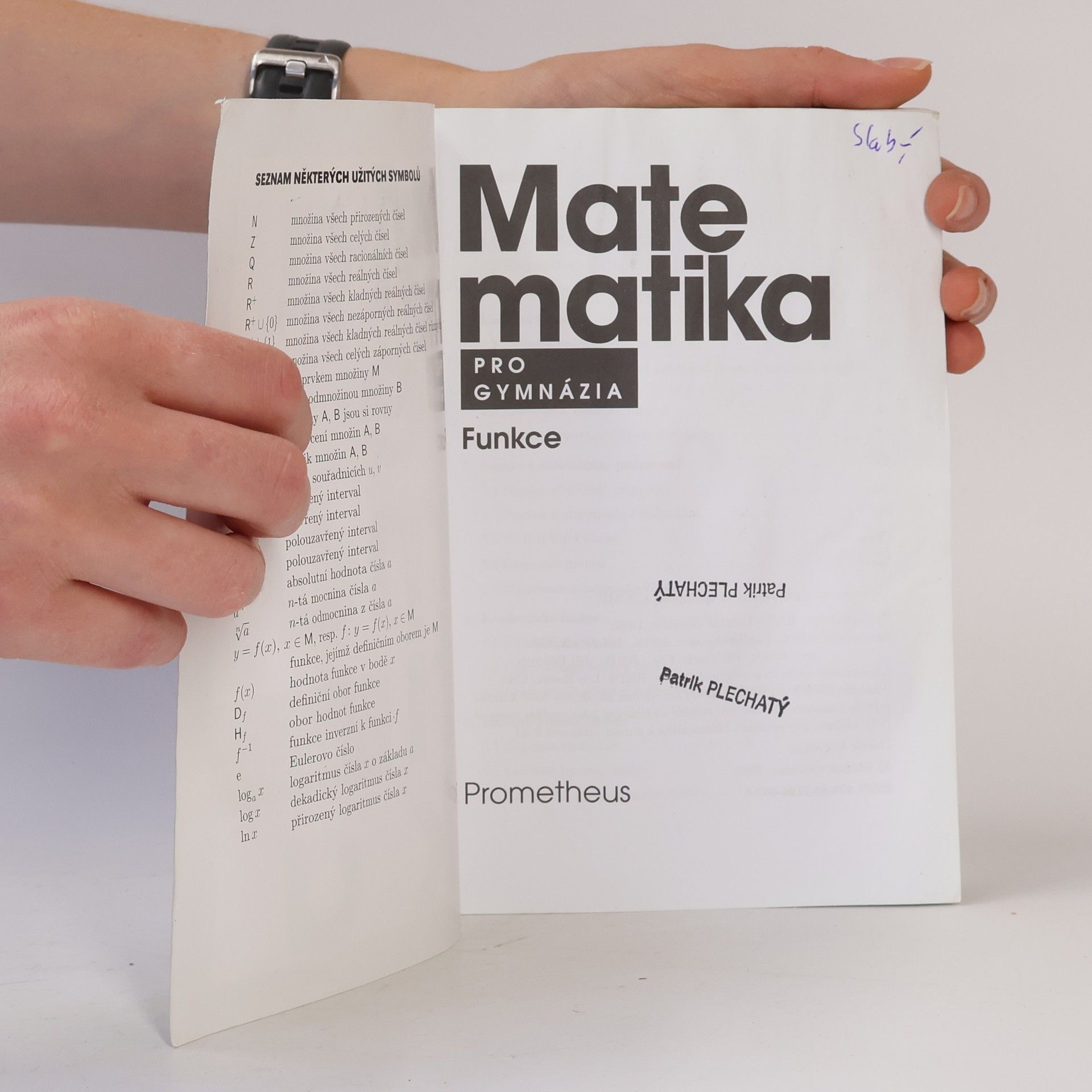 Oldřich Odvárko Matematika pro gymnázia. Funkce