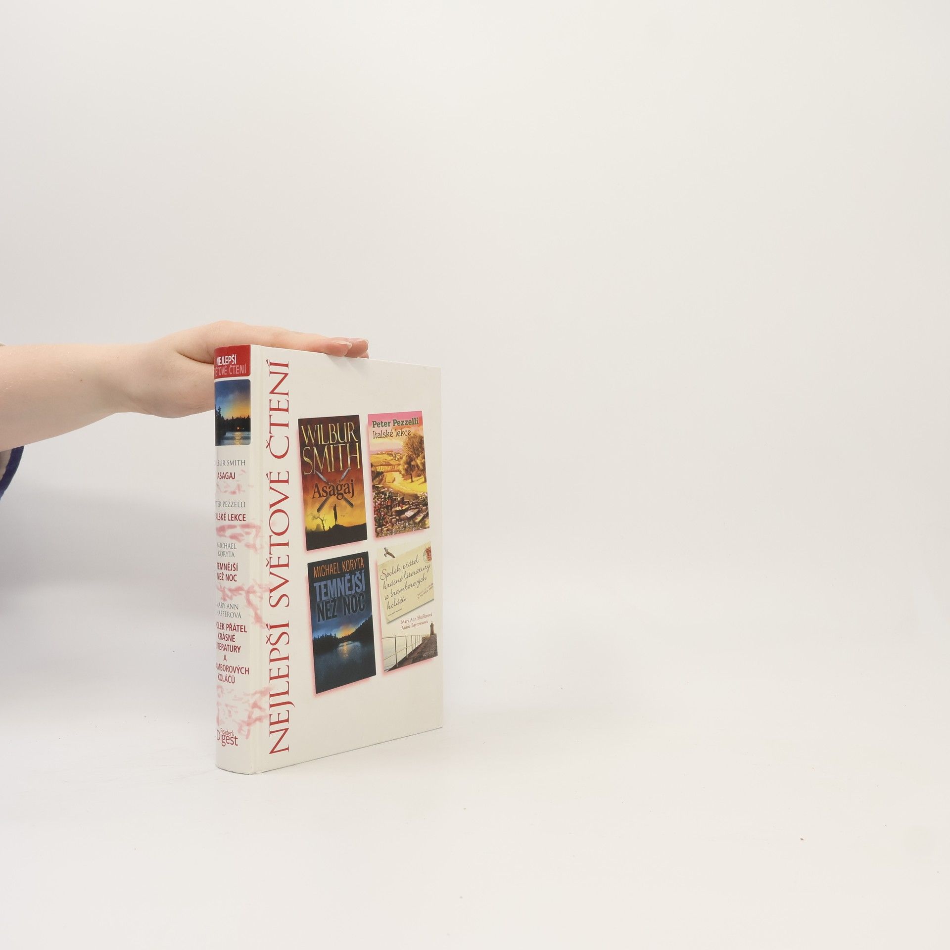 Mary Ann Shaffer Asagaj, Italské lekce, Temnější než noc, Spolek přátel krásné literatury a bramborových koláčů