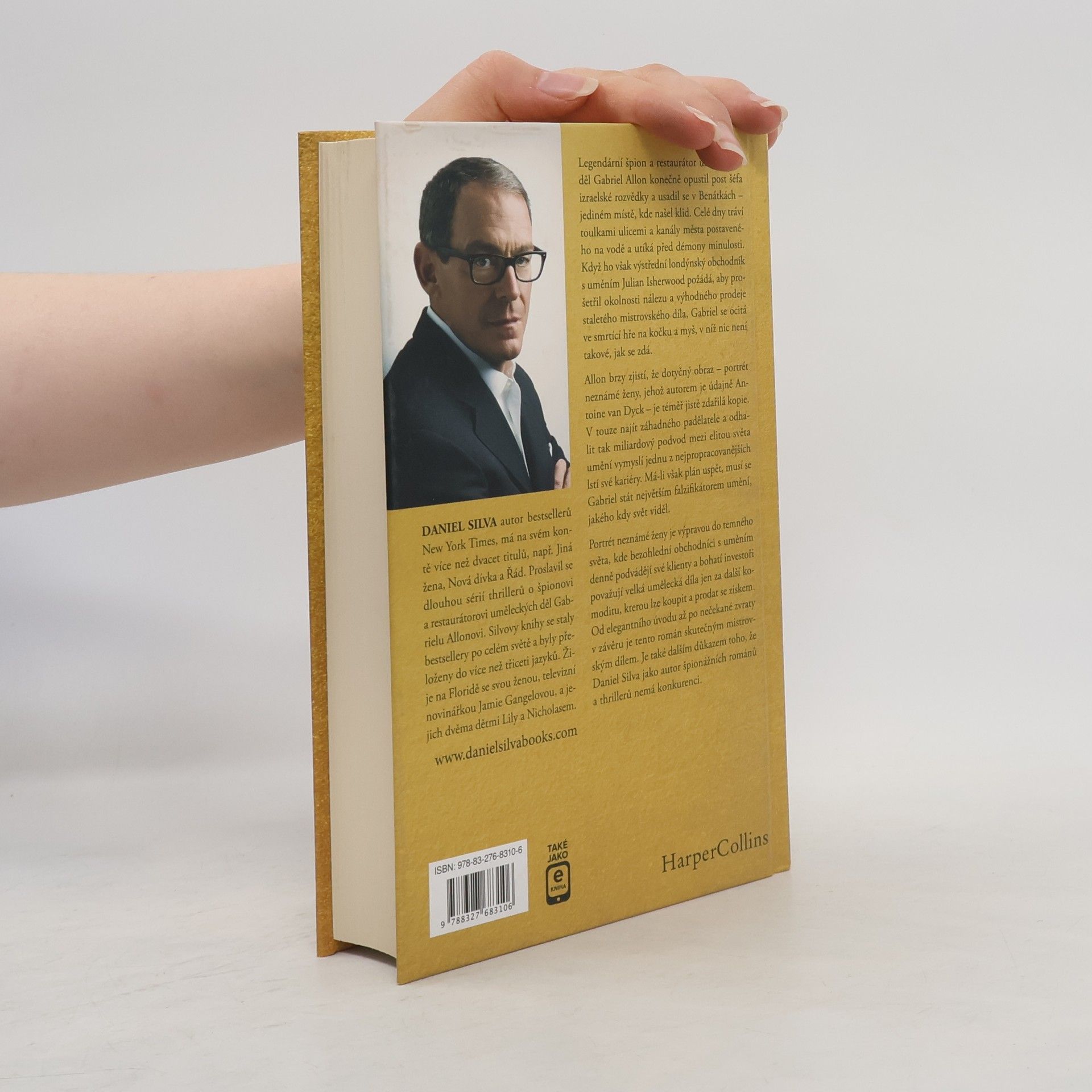 Daniel Silva Portrét neznámé ženy