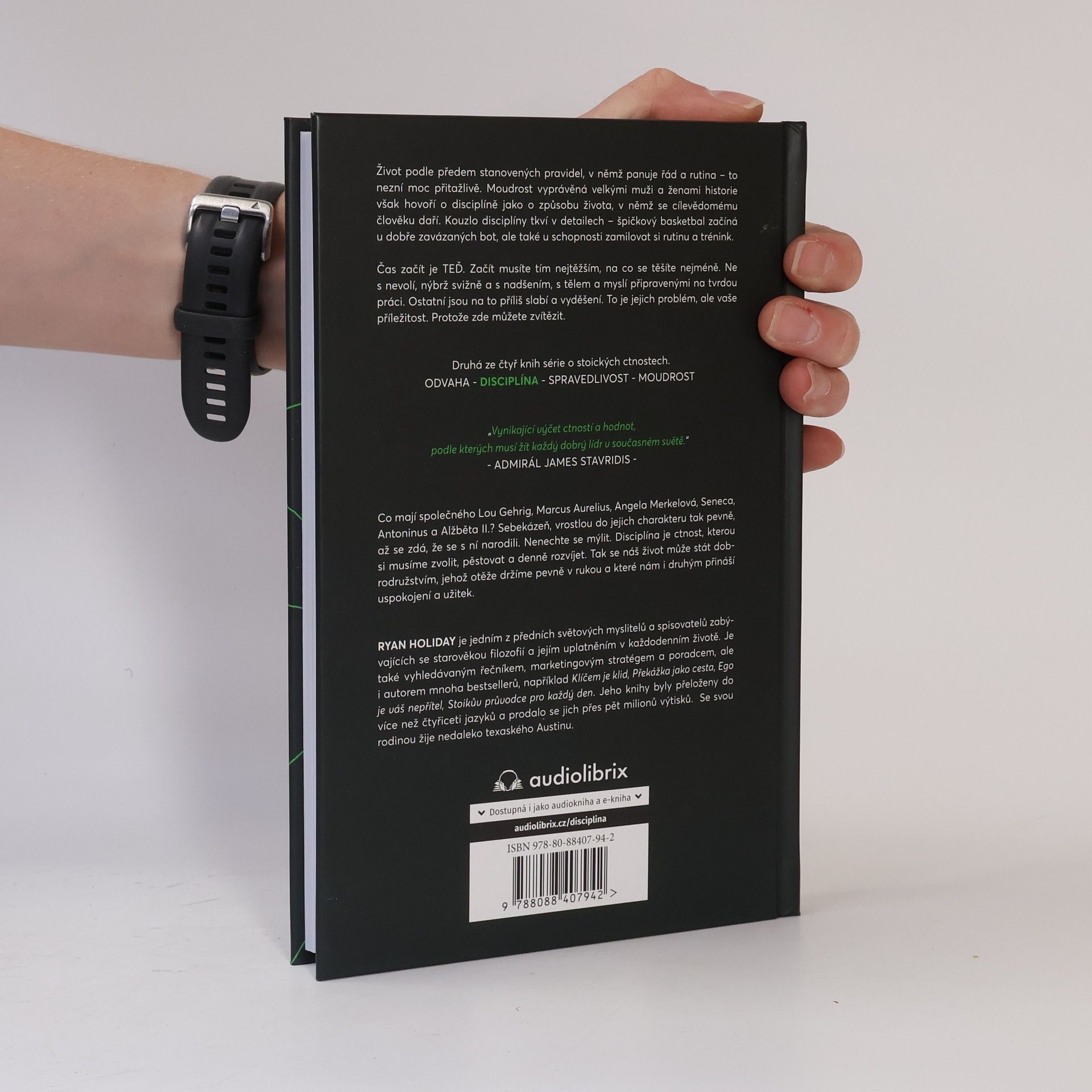 Ryan Holiday Disciplína je osud : umění a síla sebekontroly