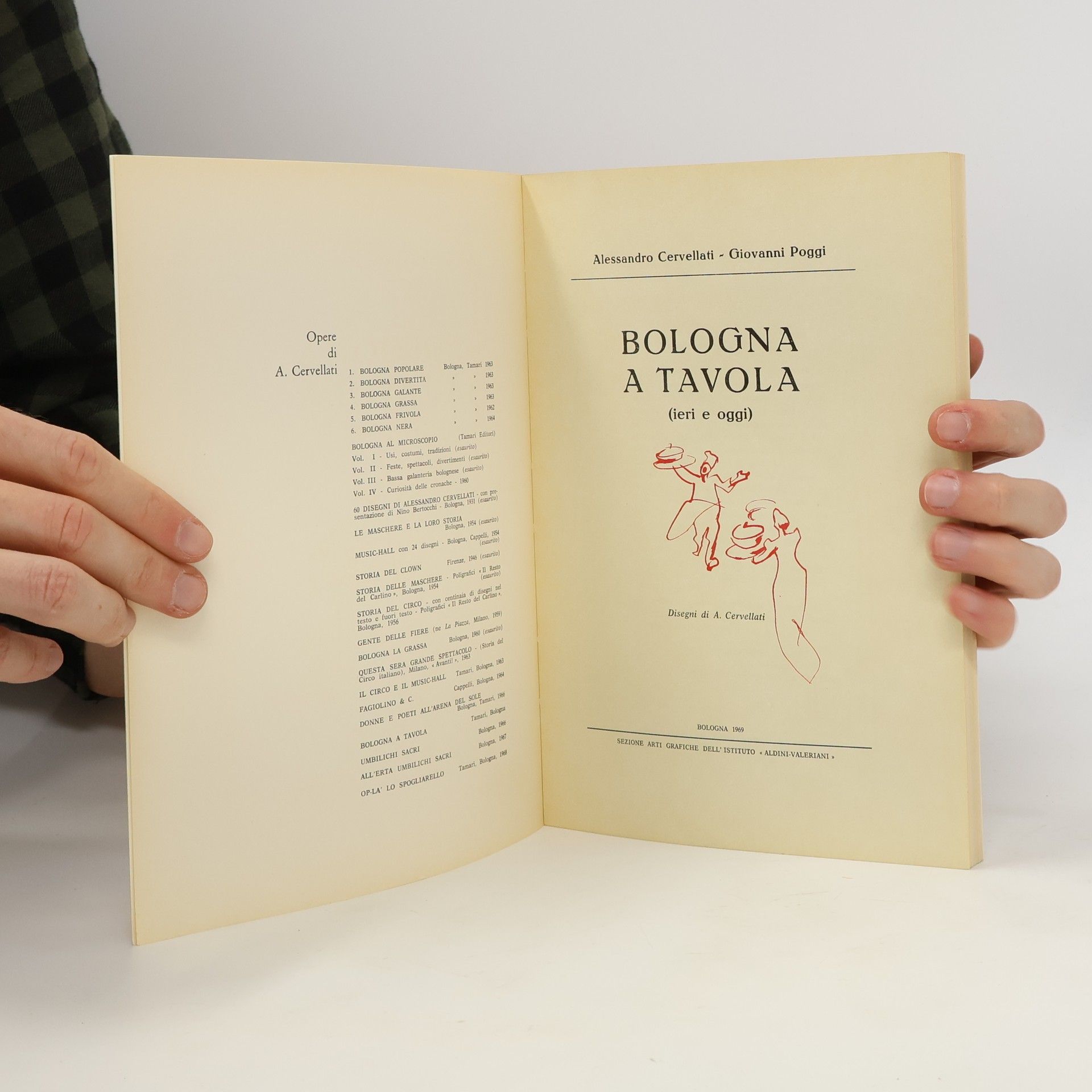 Alessandro Cervellati Bologna a tavola.