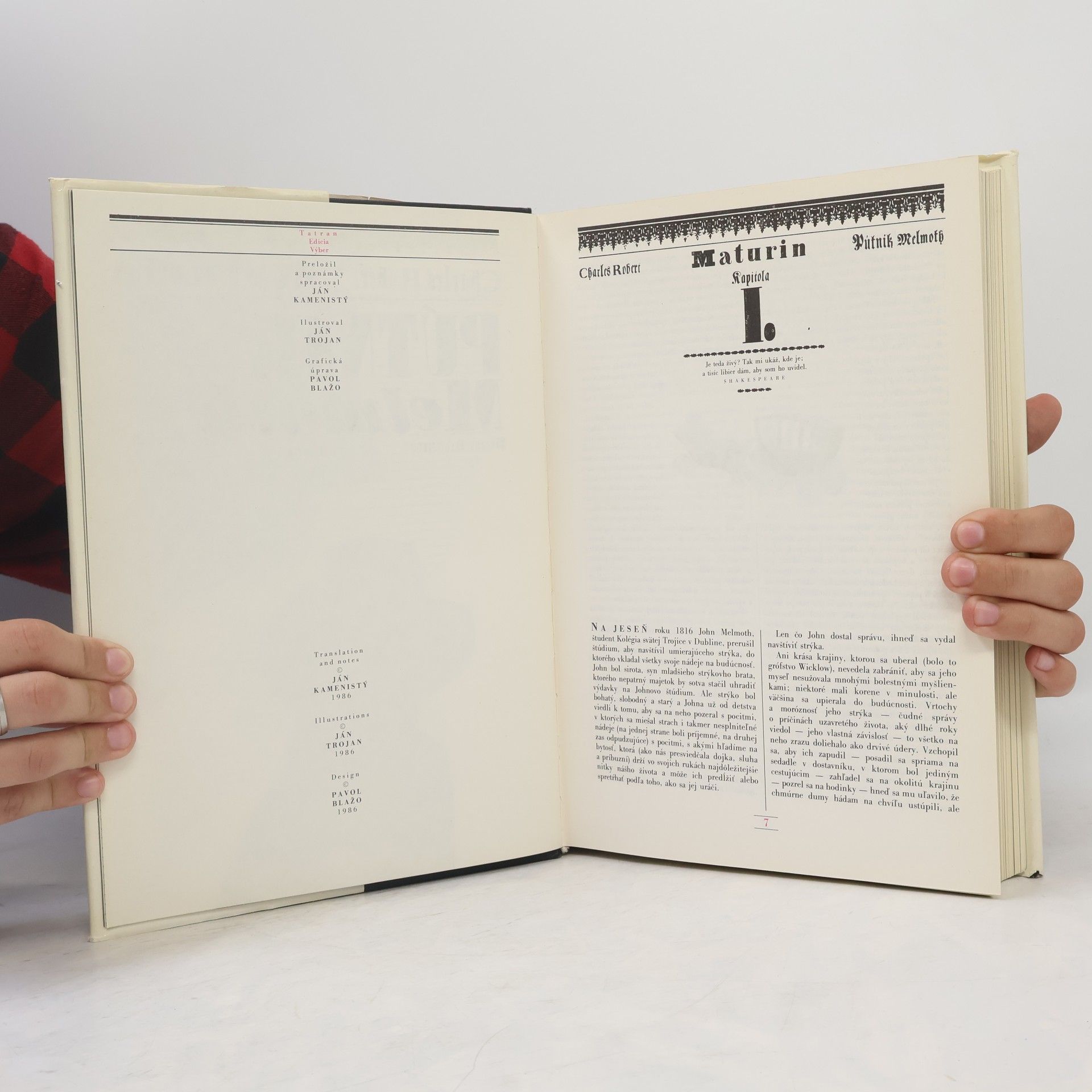 Charles Robert Maturin Pútnik Melmoth 1
