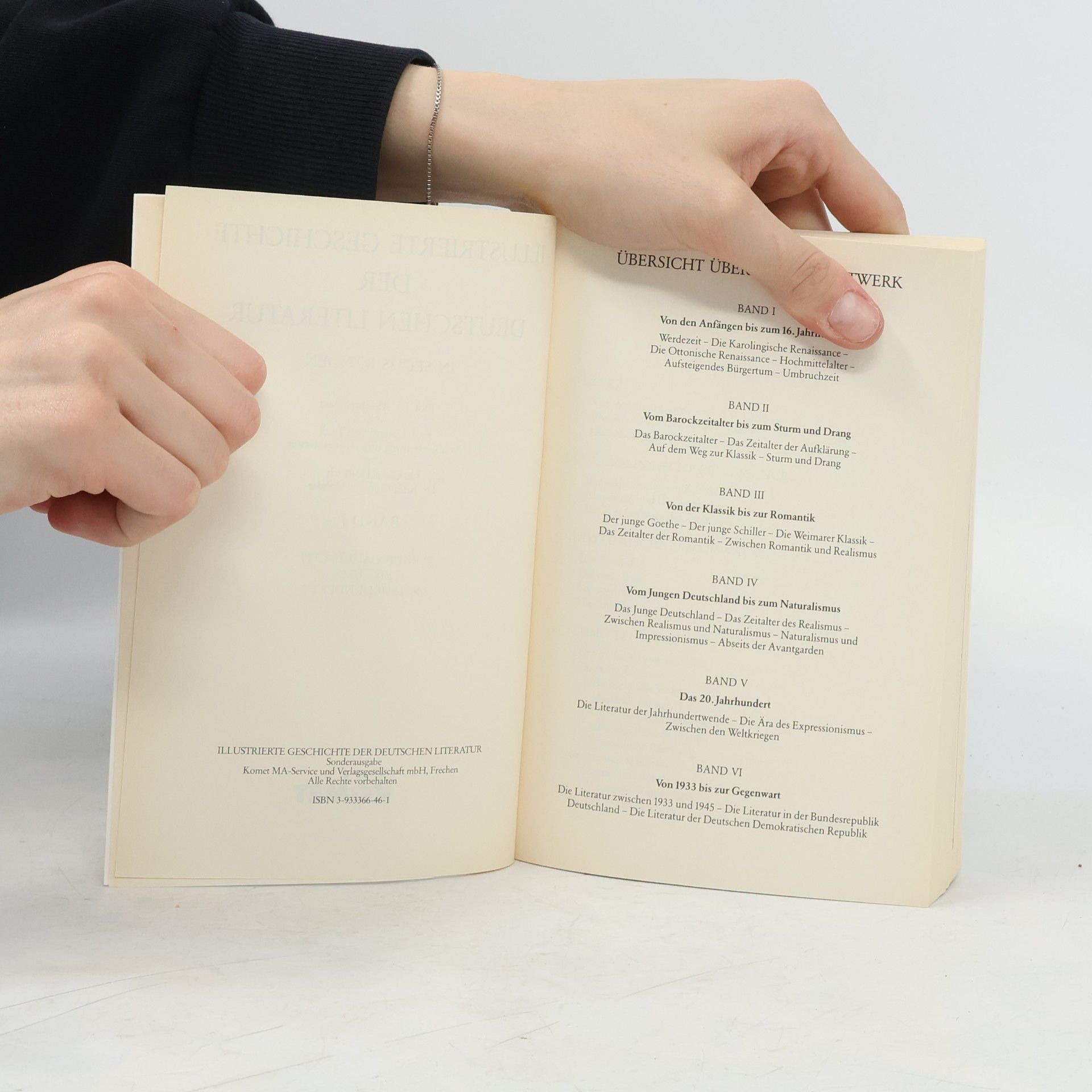 Various authors Illustrierte Geschichte der deutschen Literatur. Band 1