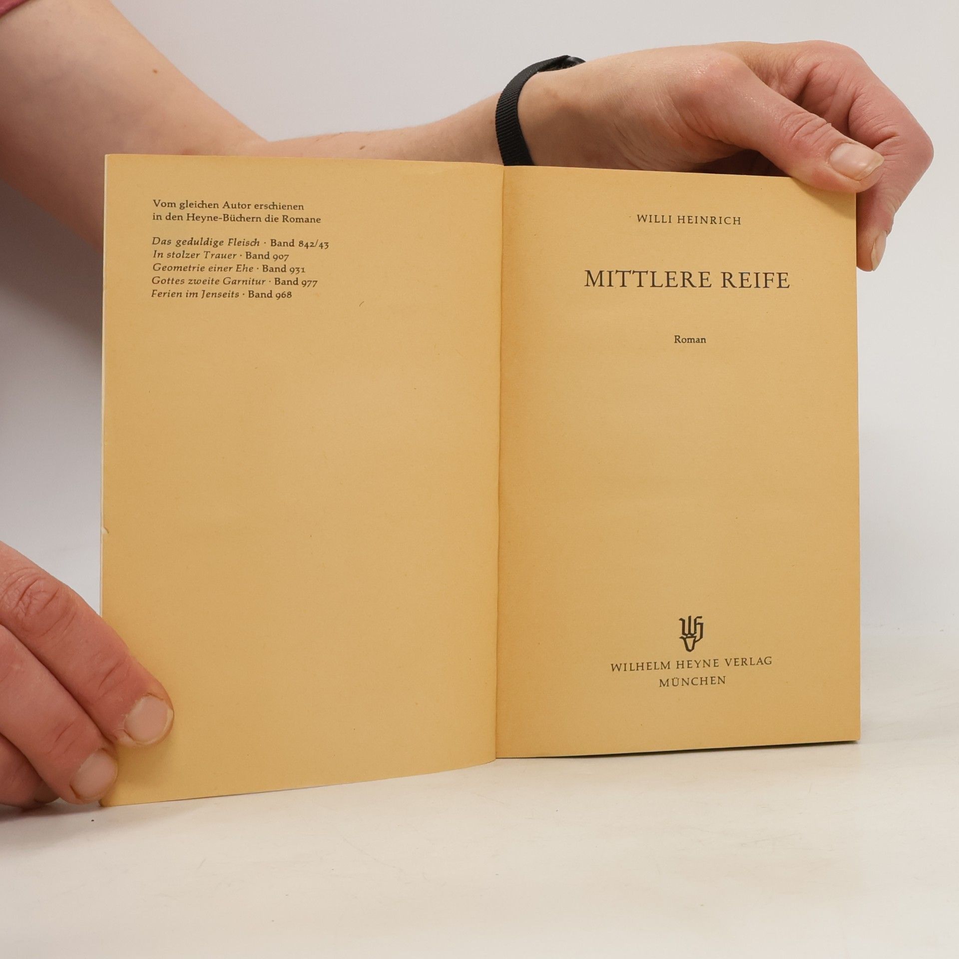 Willi Heinrich Mittlere Reife