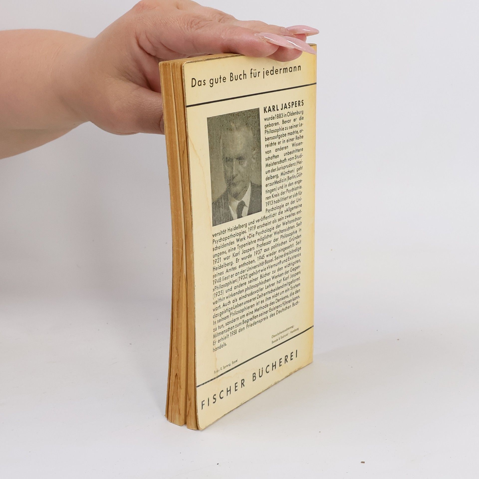 Karl Jaspers Die philosophische Glaube